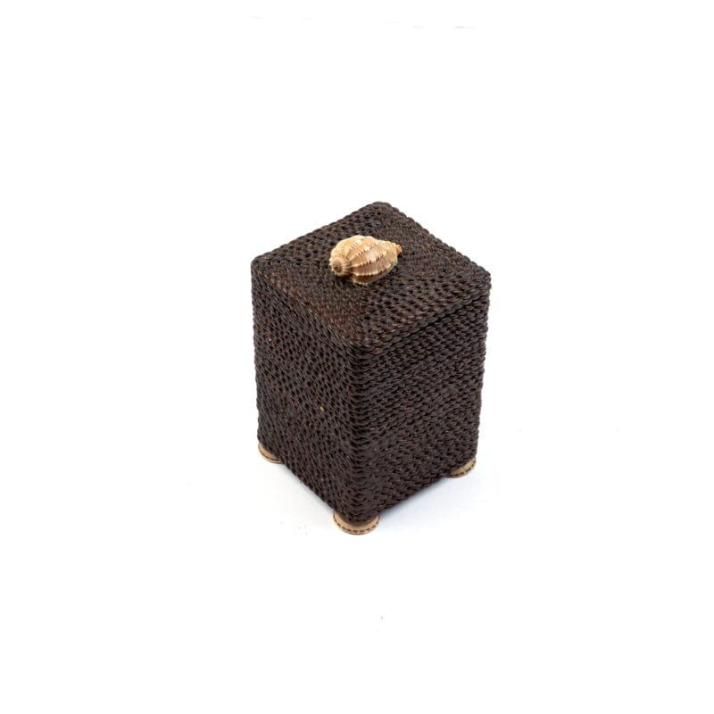 Oggetti. Brown Wooden Box. Small Size