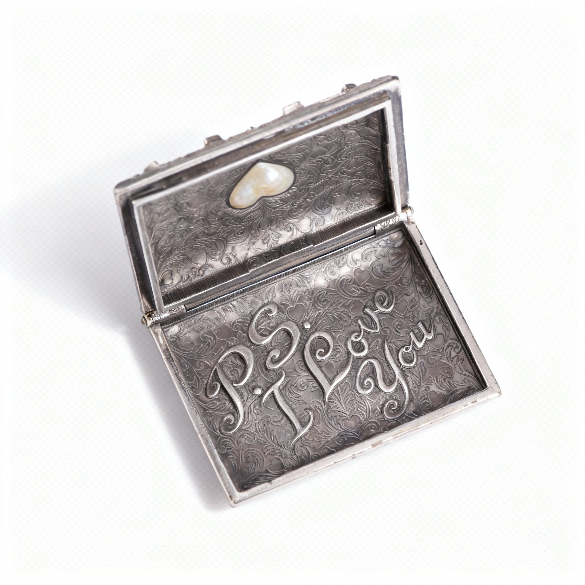 Edgar Berebi. Envelope Shaped Souvenir Box with Swarovski