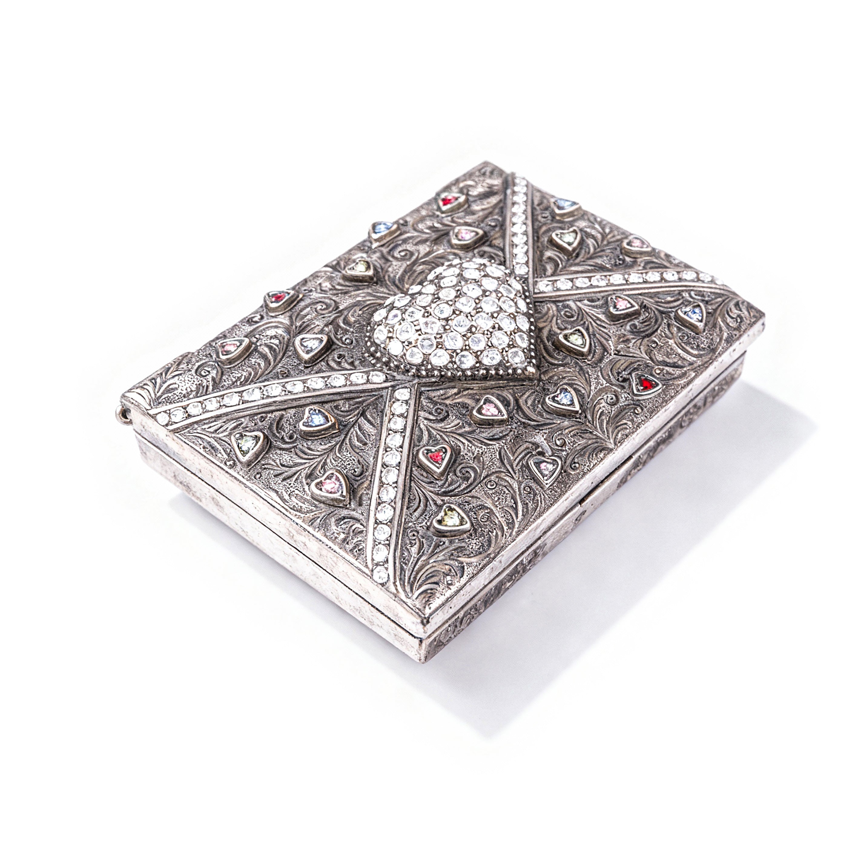 Edgar Berebi. Envelope Shaped Souvenir Box with Swarovski