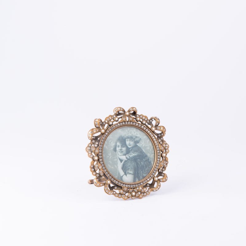 Edgar Berebi. Lux Round Gilded Picture Frame