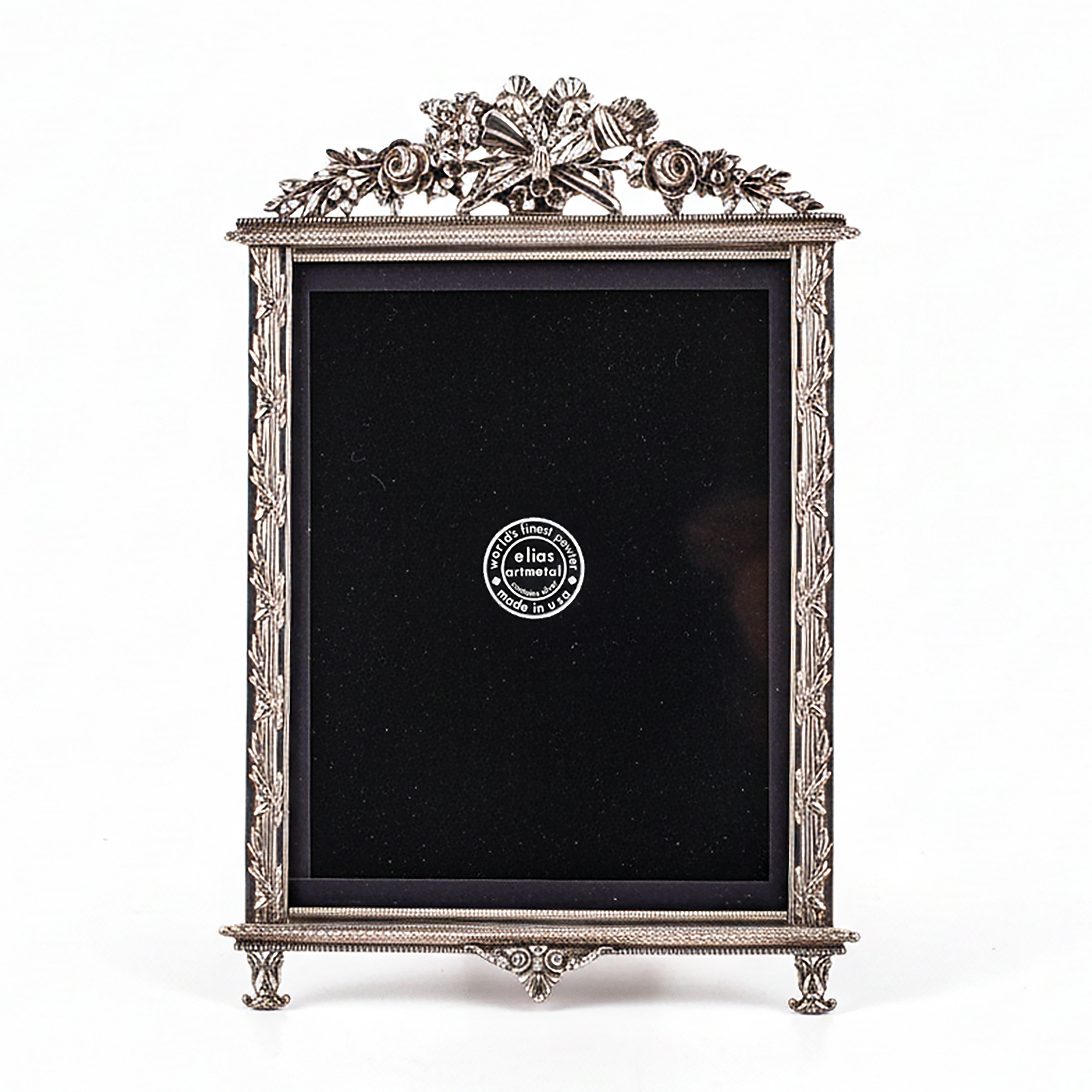 Elias Artmetal. Rose & Torch Picture Frame