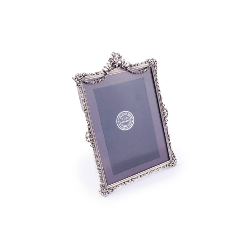 Elias Artmetal. Floral Swag Picture Frame. Small Size