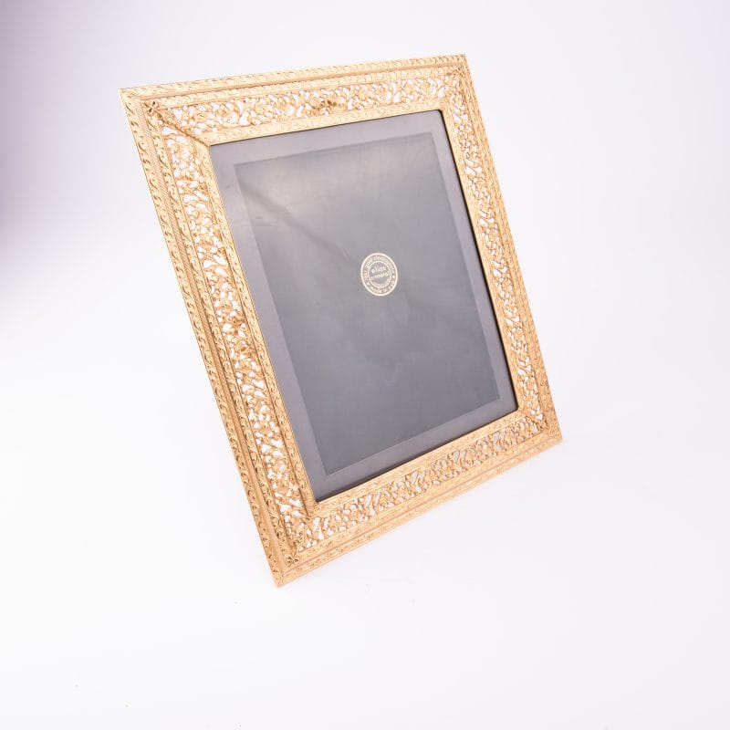 Elias Artmetal. Gilded Floral Picture Frame. Large Size