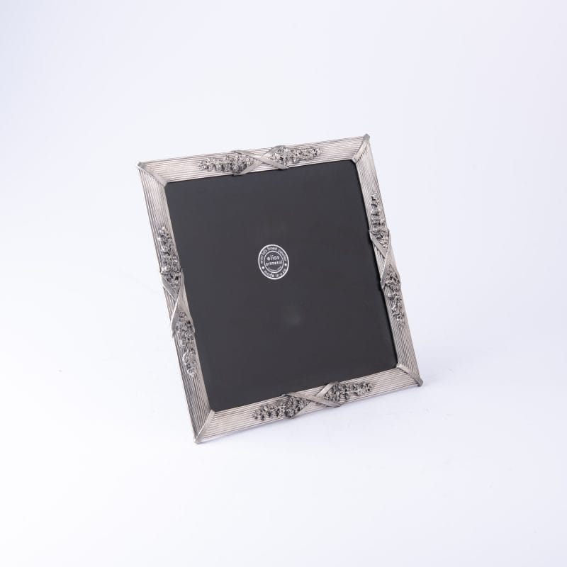 Elias Artmetal. Square Louis XVI Picture Frame. Silver Colour