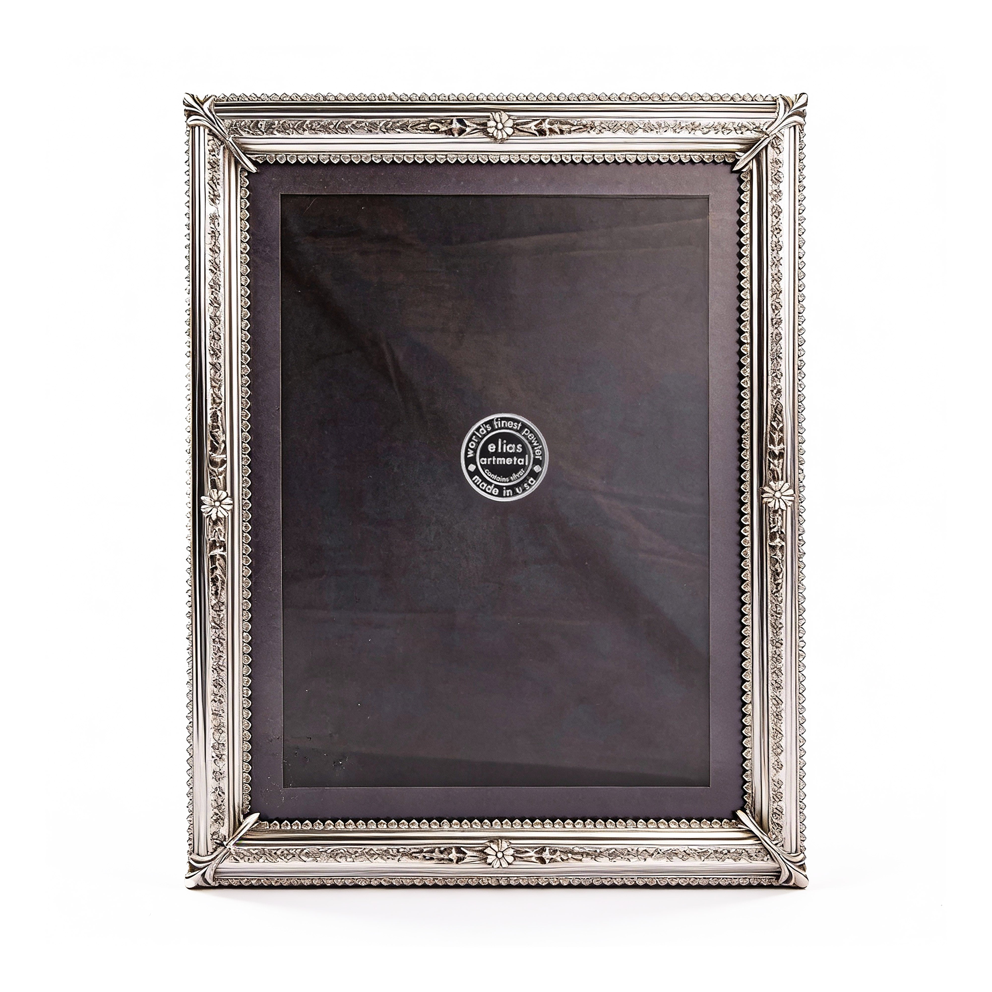 Elias Artmetal. Silver Royal Picture Frame