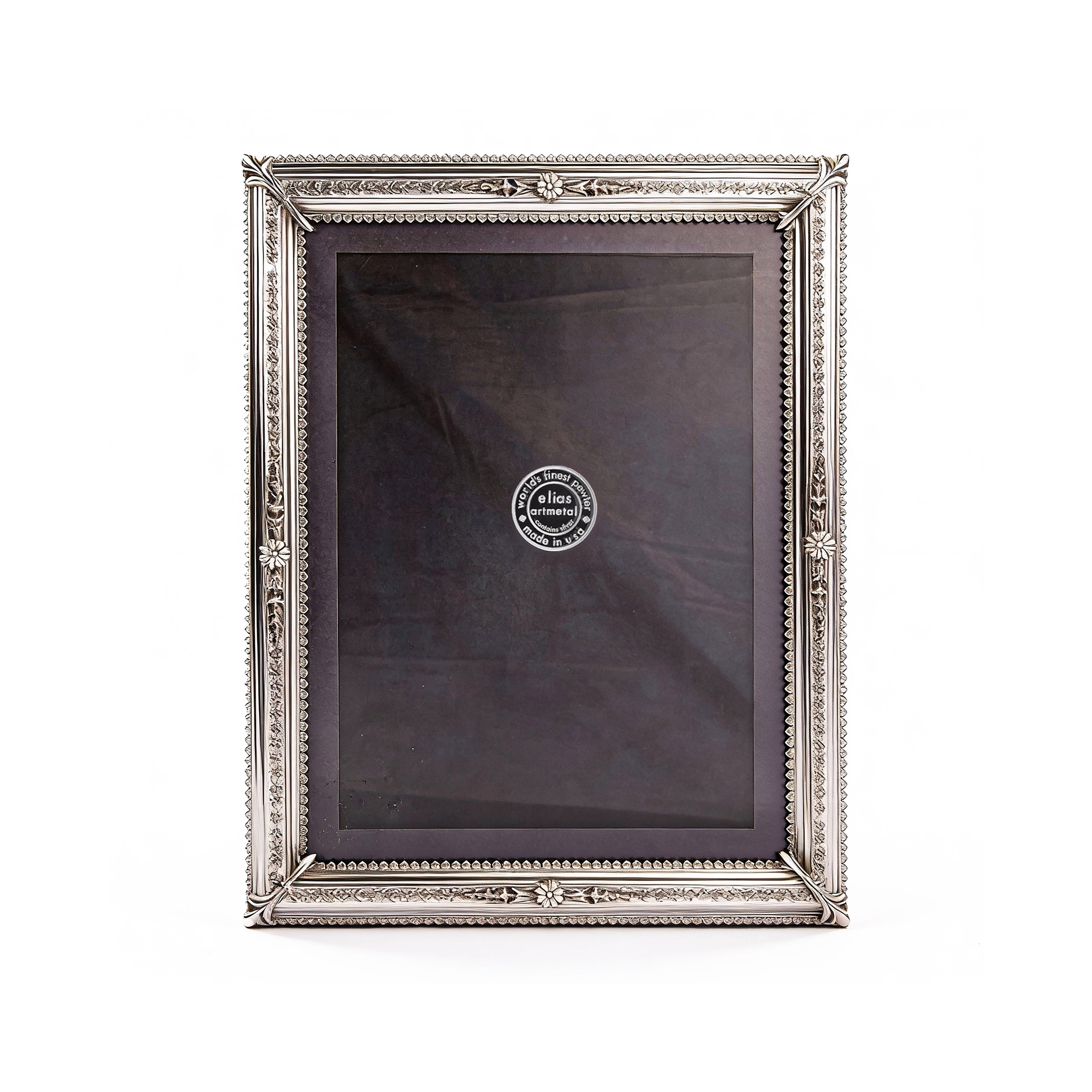 Elias Artmetal. Silver Royal Picture Frame. Medium Size
