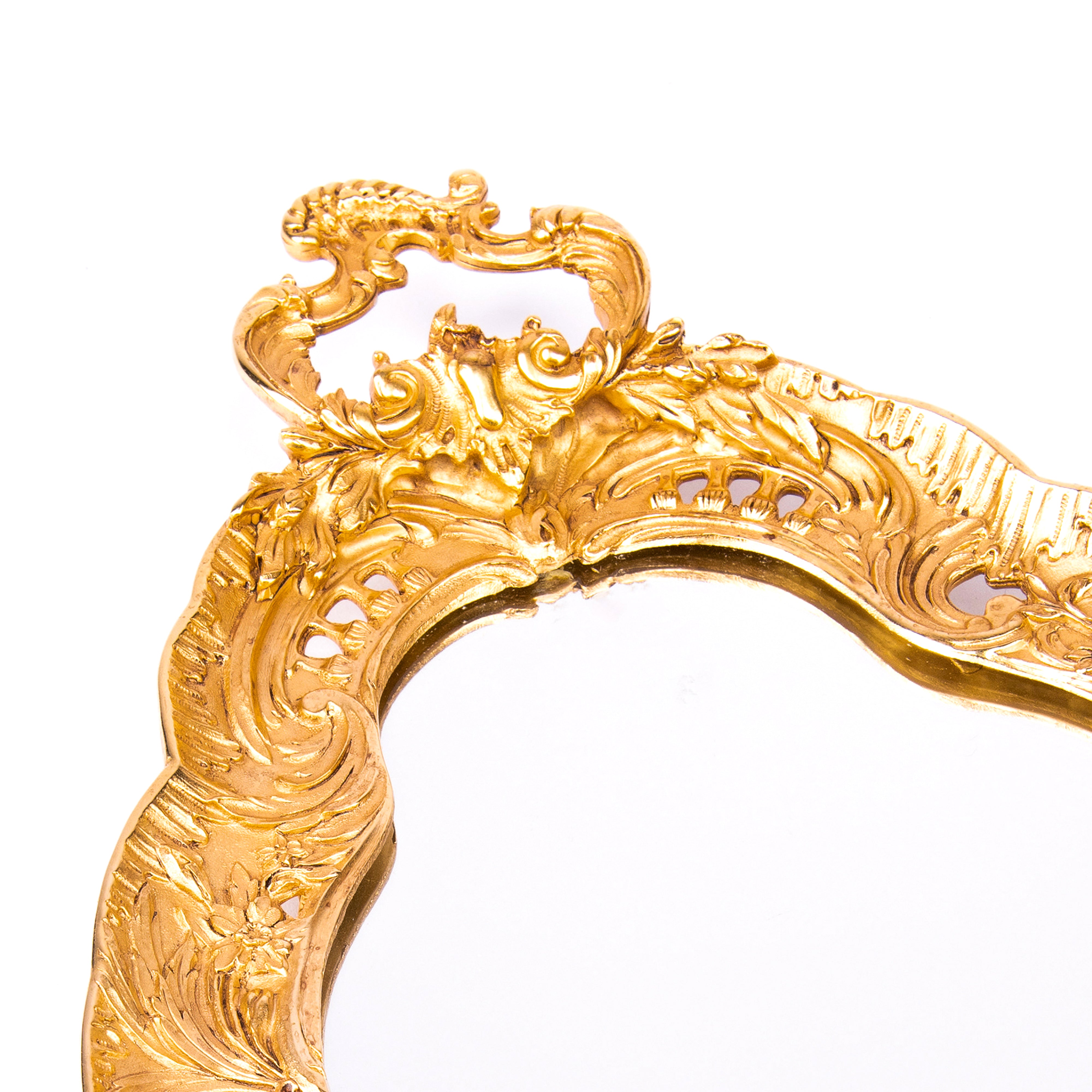 Elias Artmetal. Gold French Empire Decorative Tray. Large Size