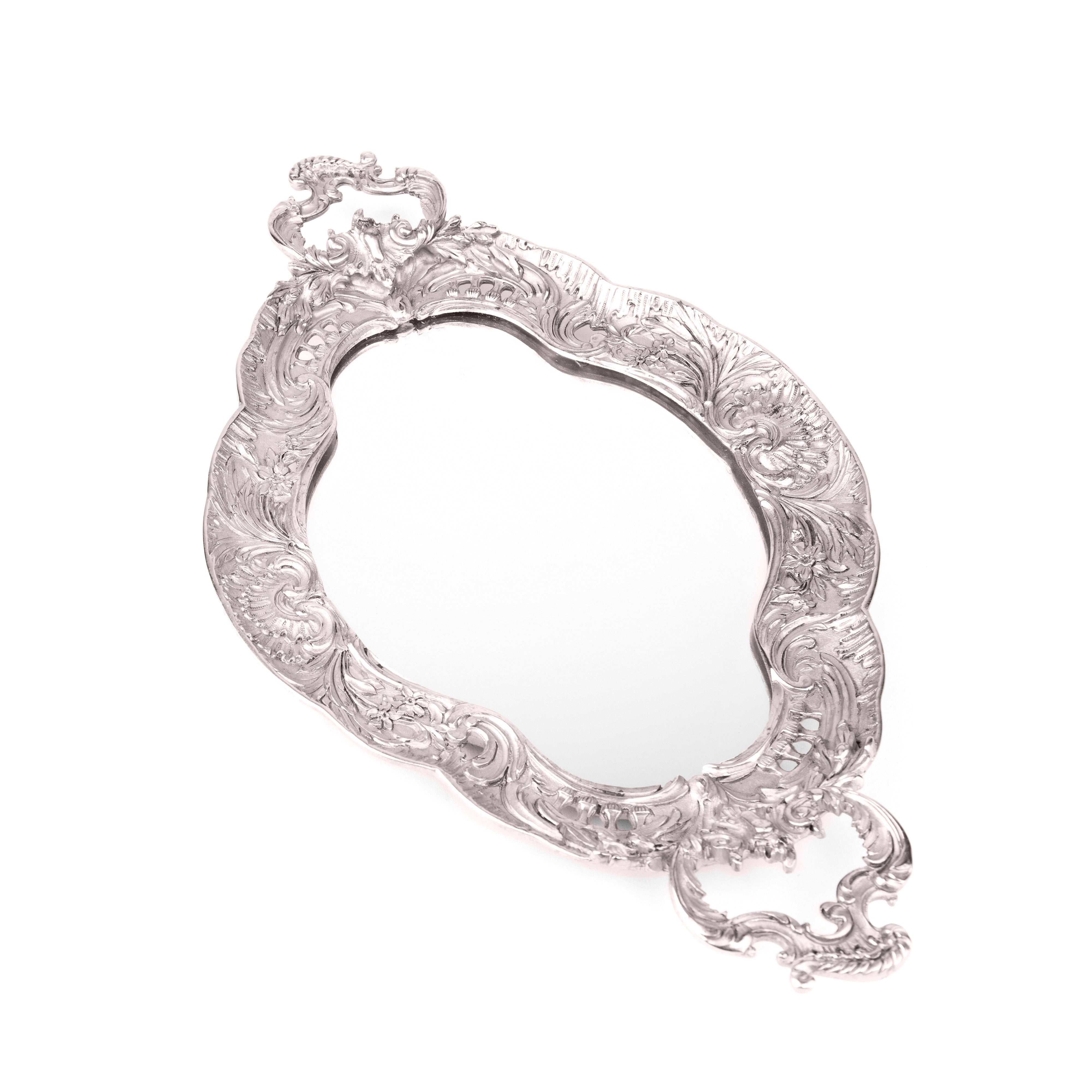 Elias Artmetal. Silver French Empire Decorative Tray.