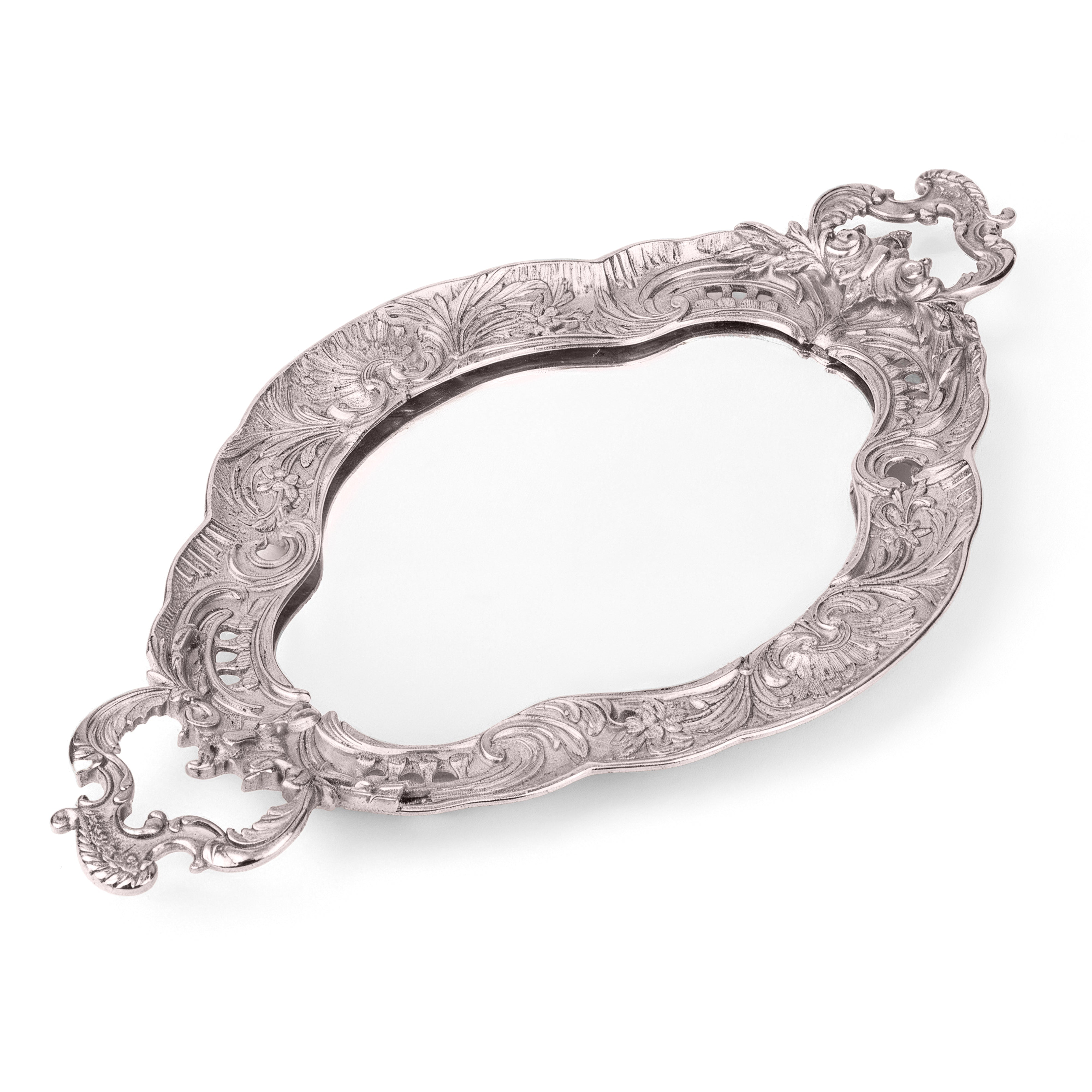 Elias Artmetal. Silver French Empire Decorative Tray.