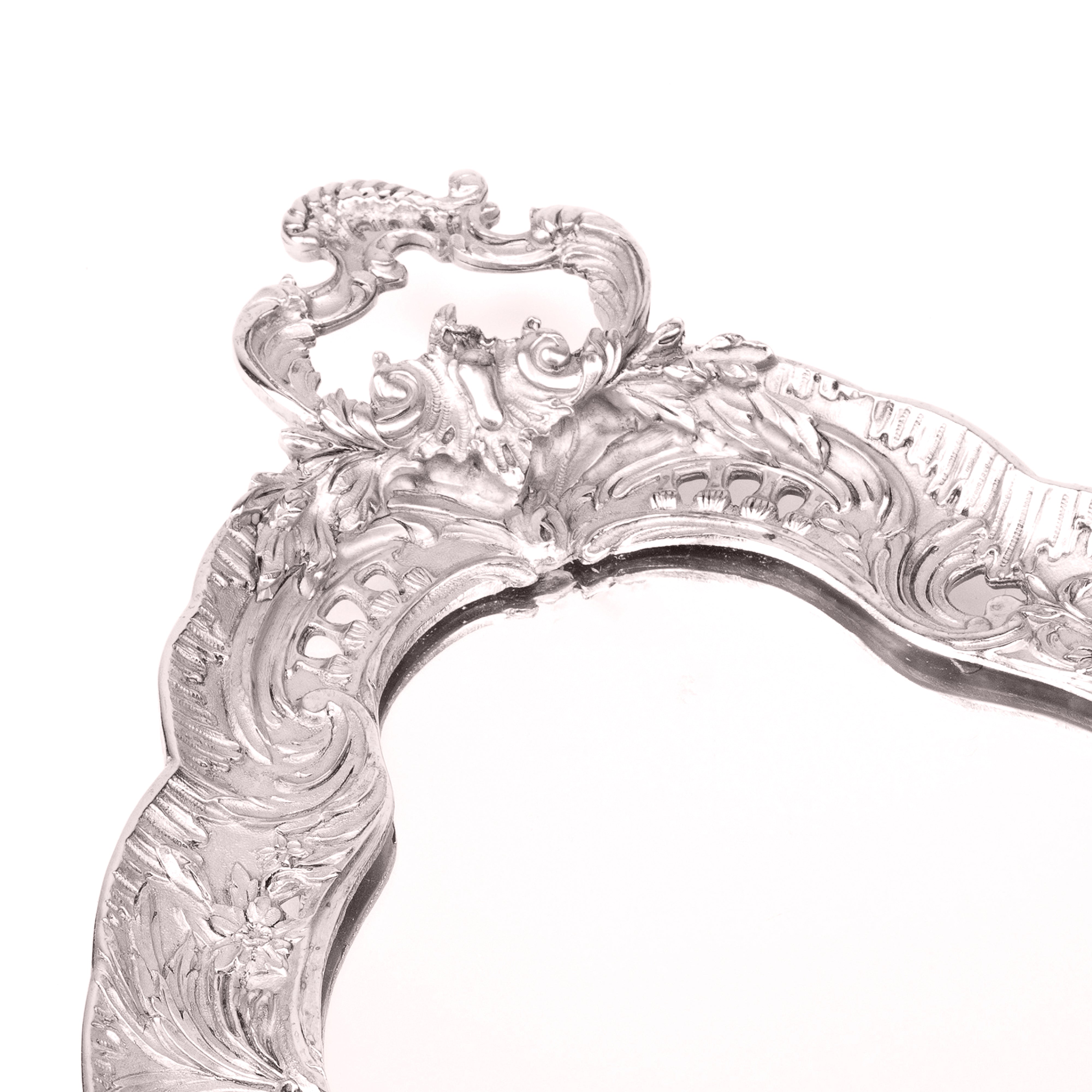 Elias Artmetal. Silver French Empire Decorative Tray.