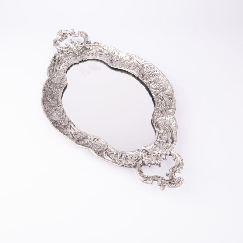 Elias Artmetal. Silver French Empire Decorative Tray.