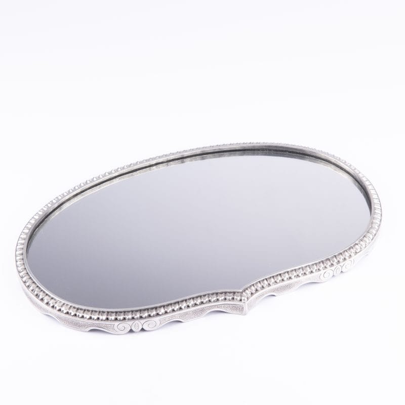 Elias Artmetal. Neoclassical Mirror Tray