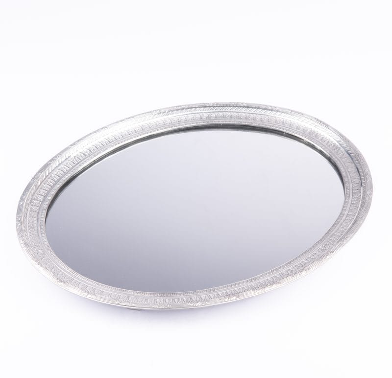 Elias Artmetal. Handmade Oval Decorative Tray