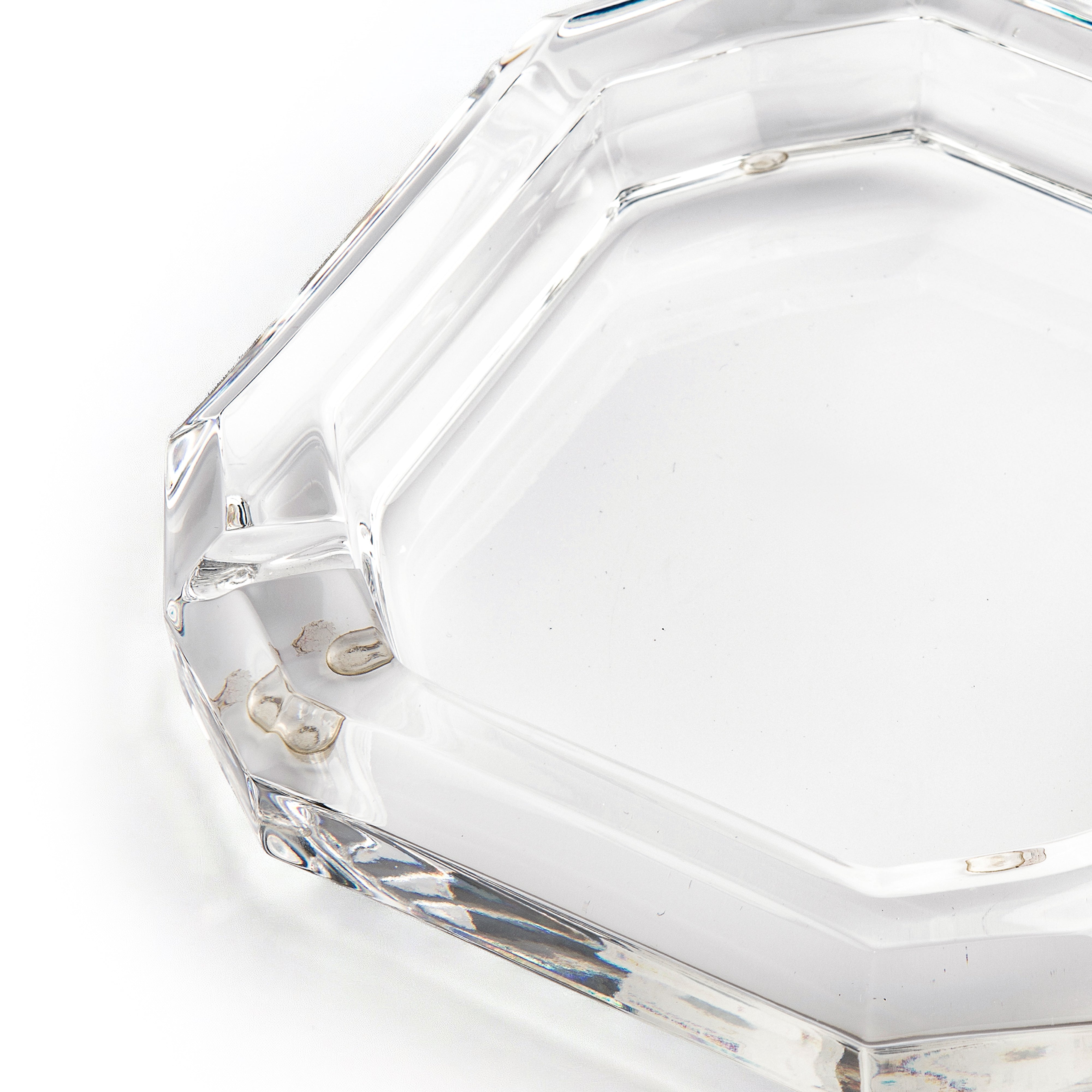 Arnolfo Di Cambio. Square Glass Cigar Ashtray. Medium Size