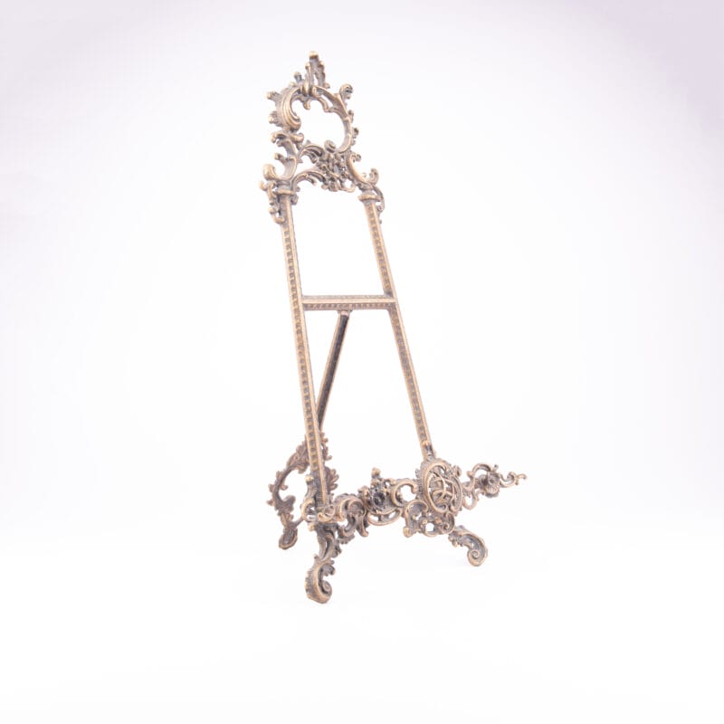 Vroubel. Antique Bronze Easel. Large Size
