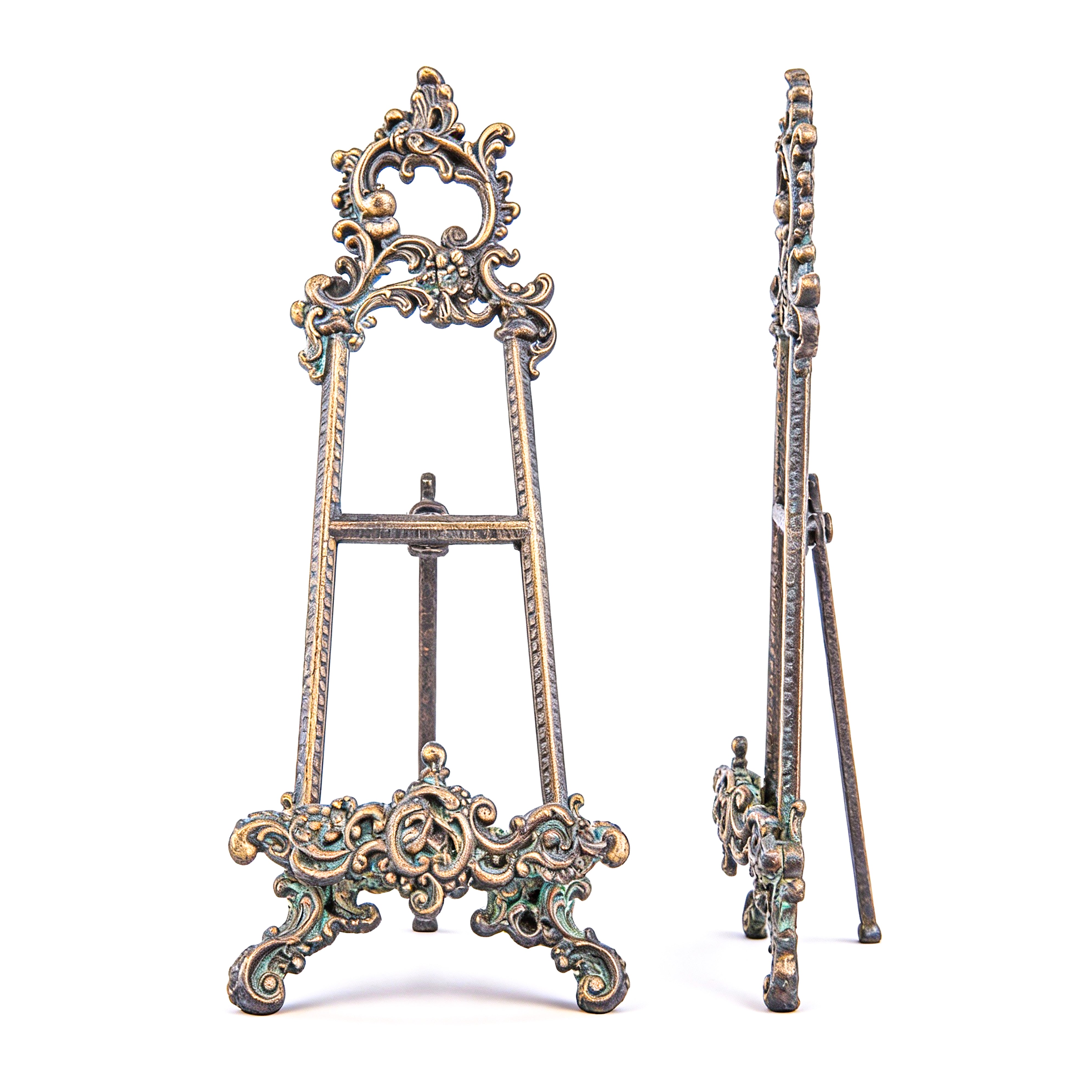 Vroubel. Antique Bronze Easel. Medium Size