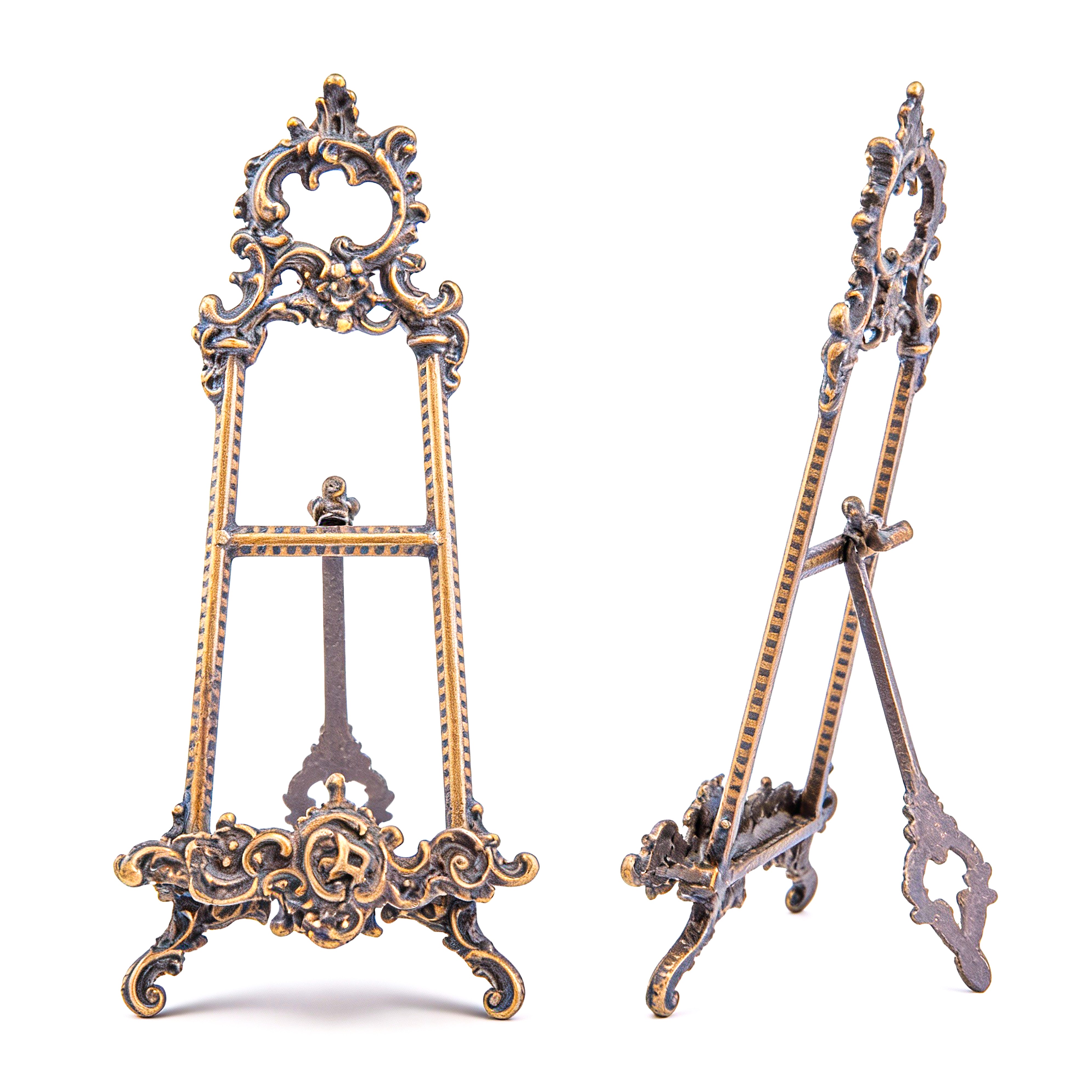 Vroubel. Antique Bronze Easel. Medium Size