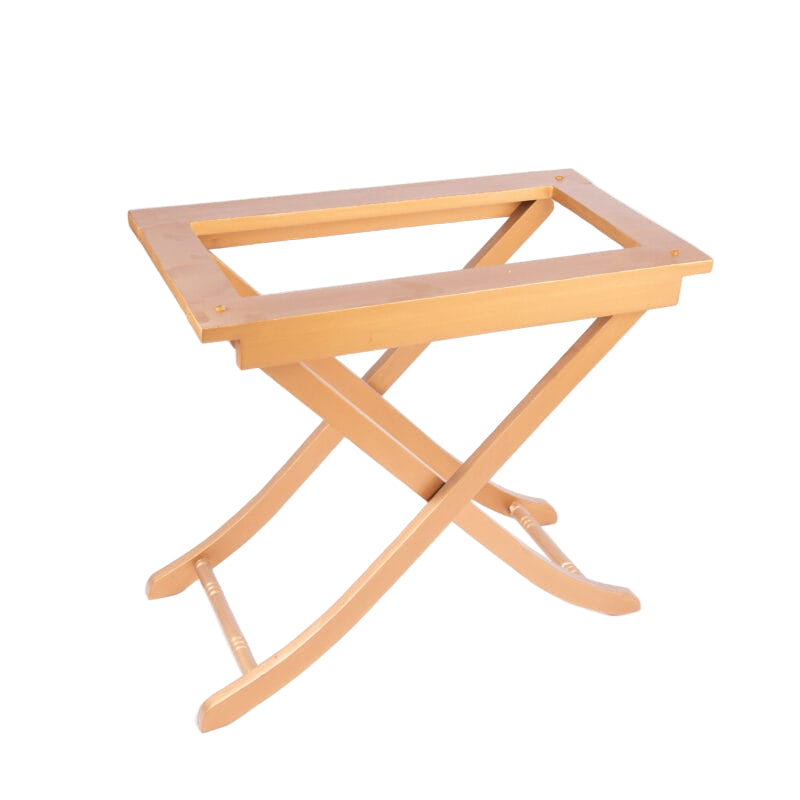 Robert m. Weiss Presents. Wooden Folding Tray Stand.