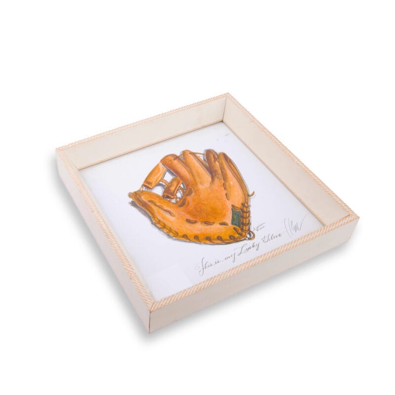 Spicher And Co. Baseball Glove Print Signed by the Artist