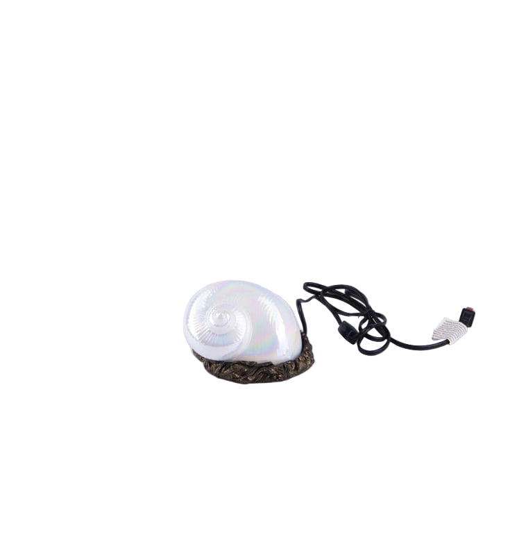 Standard Speciality. White Glass Shell Lamp. Medium Size