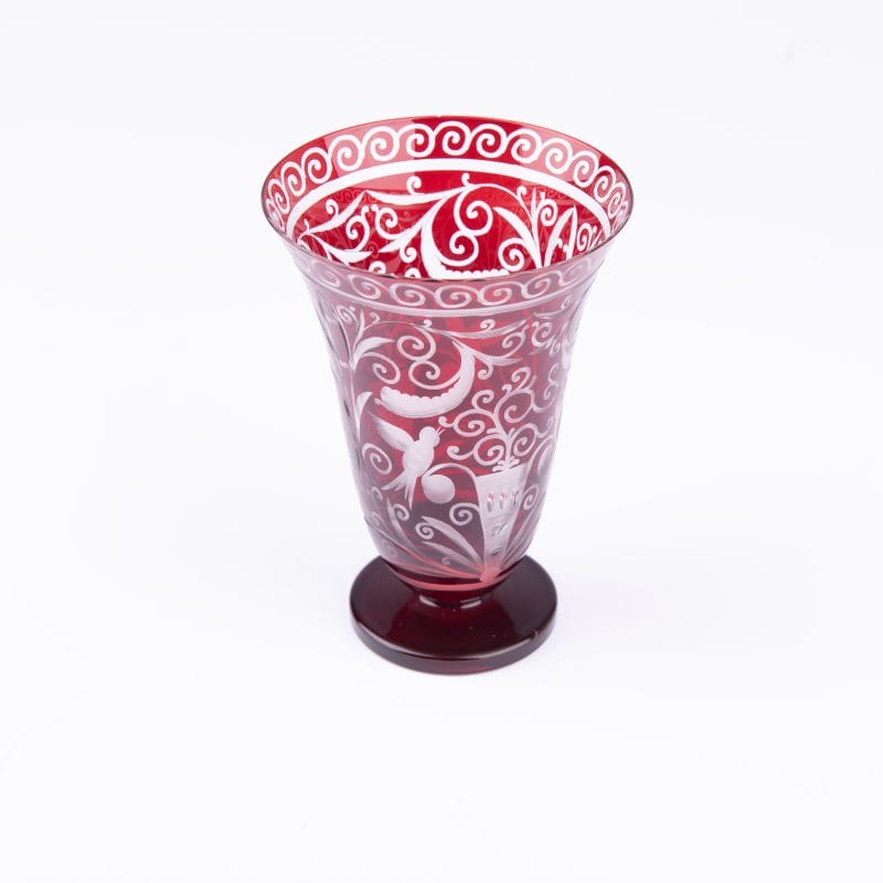 Artel. Baroko Crystal Stemless Goblet. Medium Size