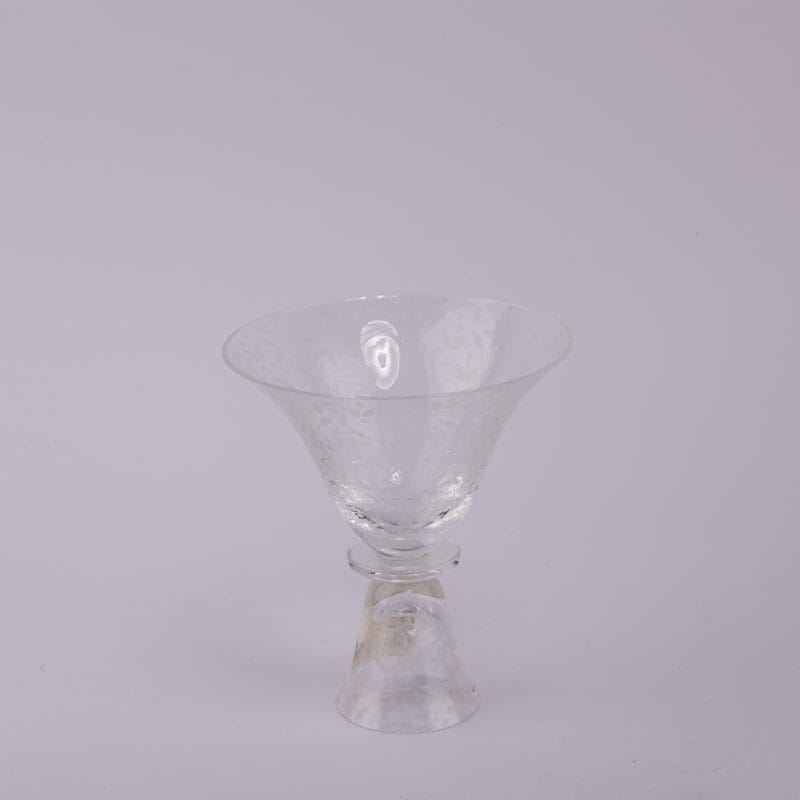 Artel. Crystal Stemmed Dessert Bowl