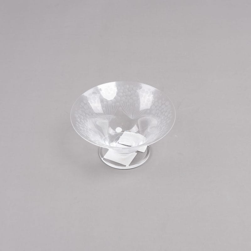 Artel. Crystal Dessert Bowl in Balloon Pattern