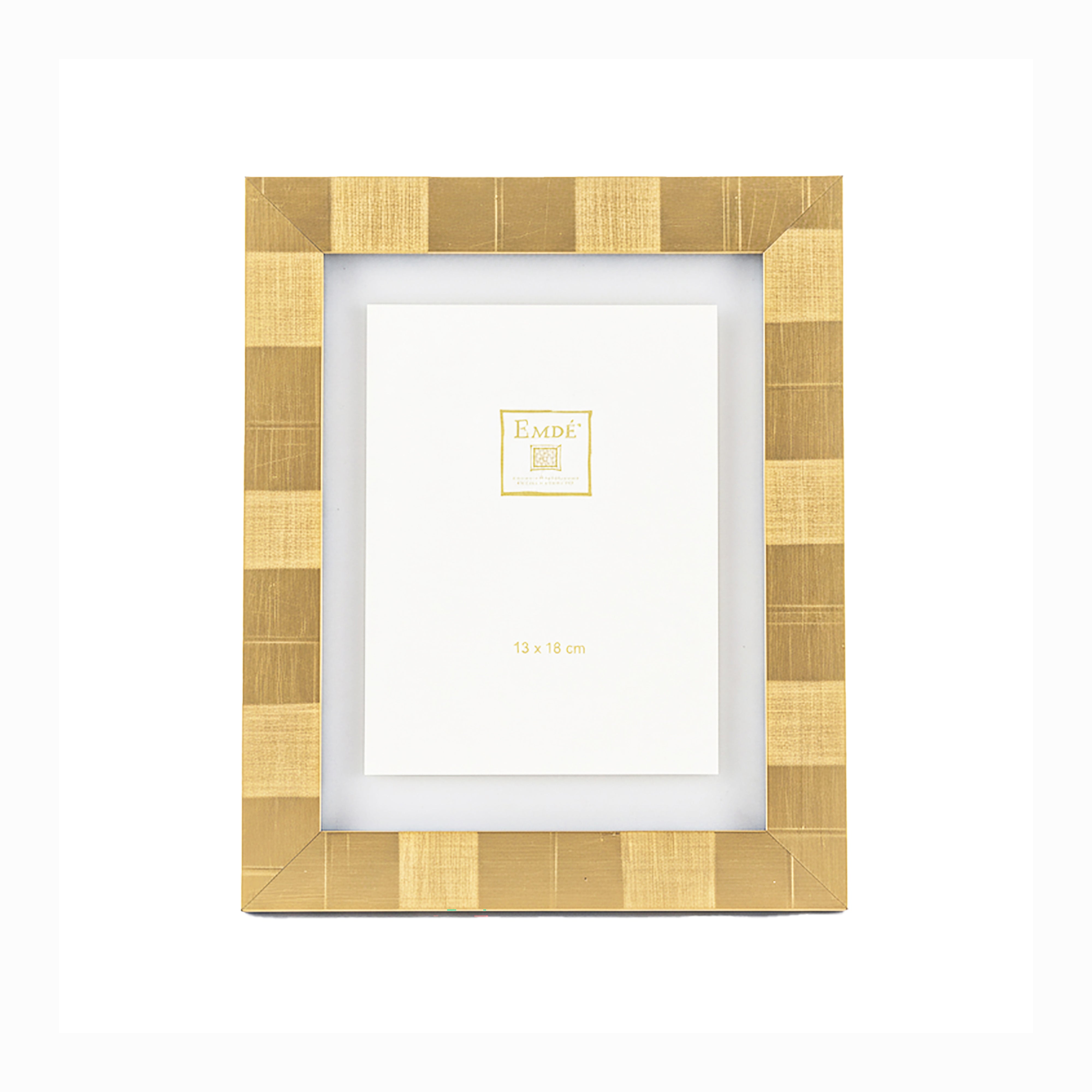 Emdé. Gold Wooden Picture Frame. Medium Size