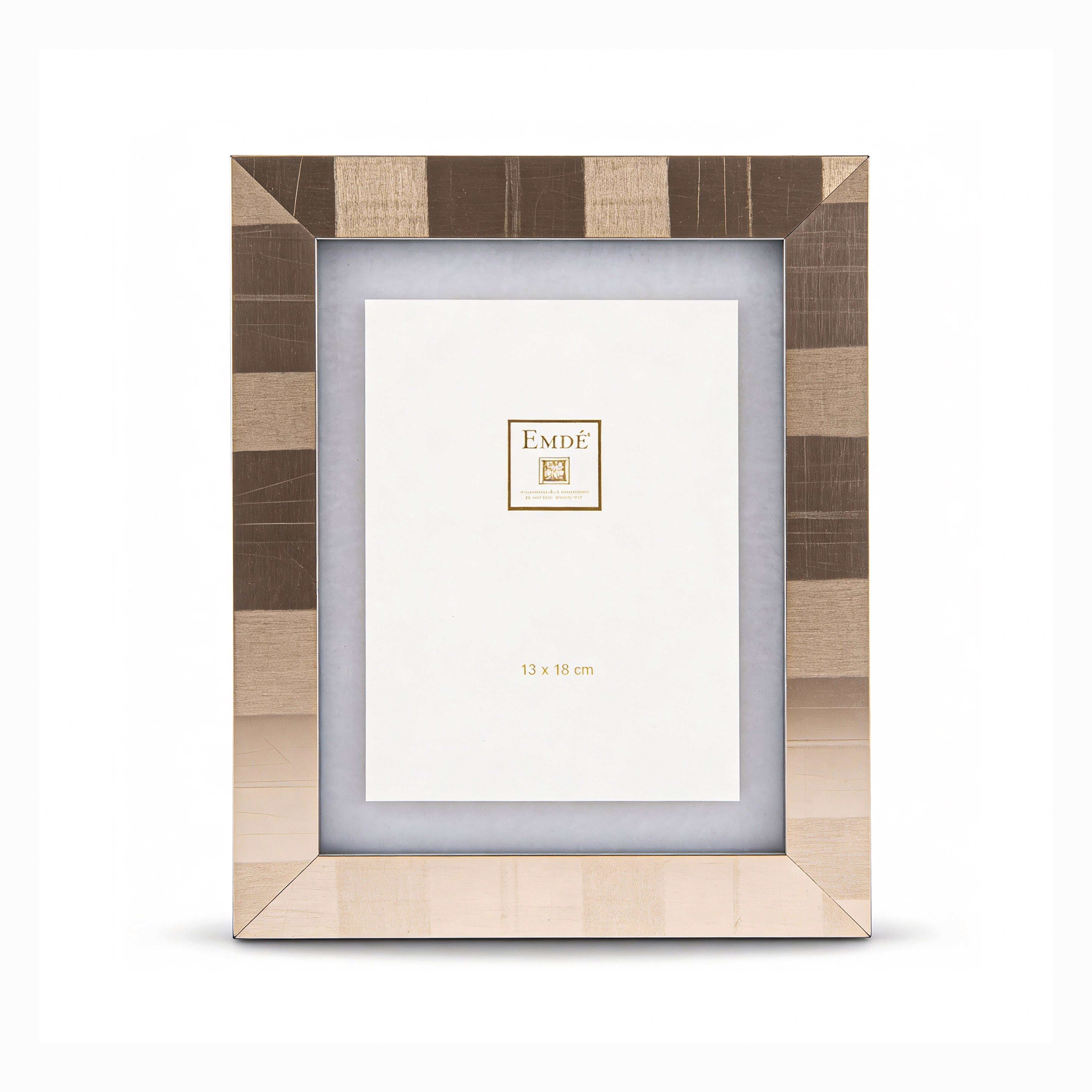 Emdé. Silver Wooden Picture Frame. Medium Size