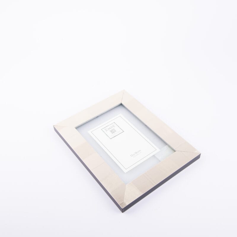 Emdé. Silver Wooden Picture Frame. Medium Size