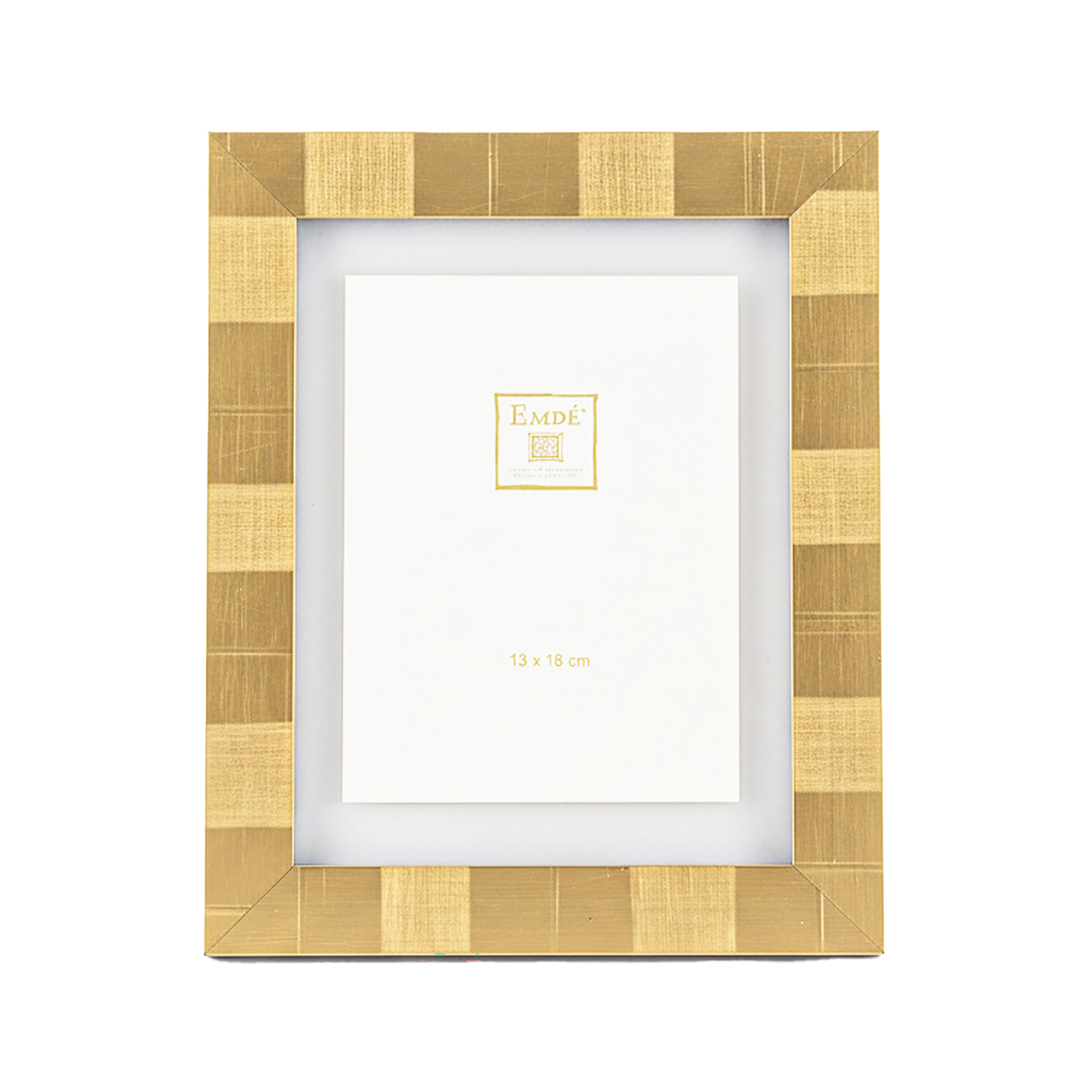 Emdé. Gold Wooden Picture Frame. Large Size