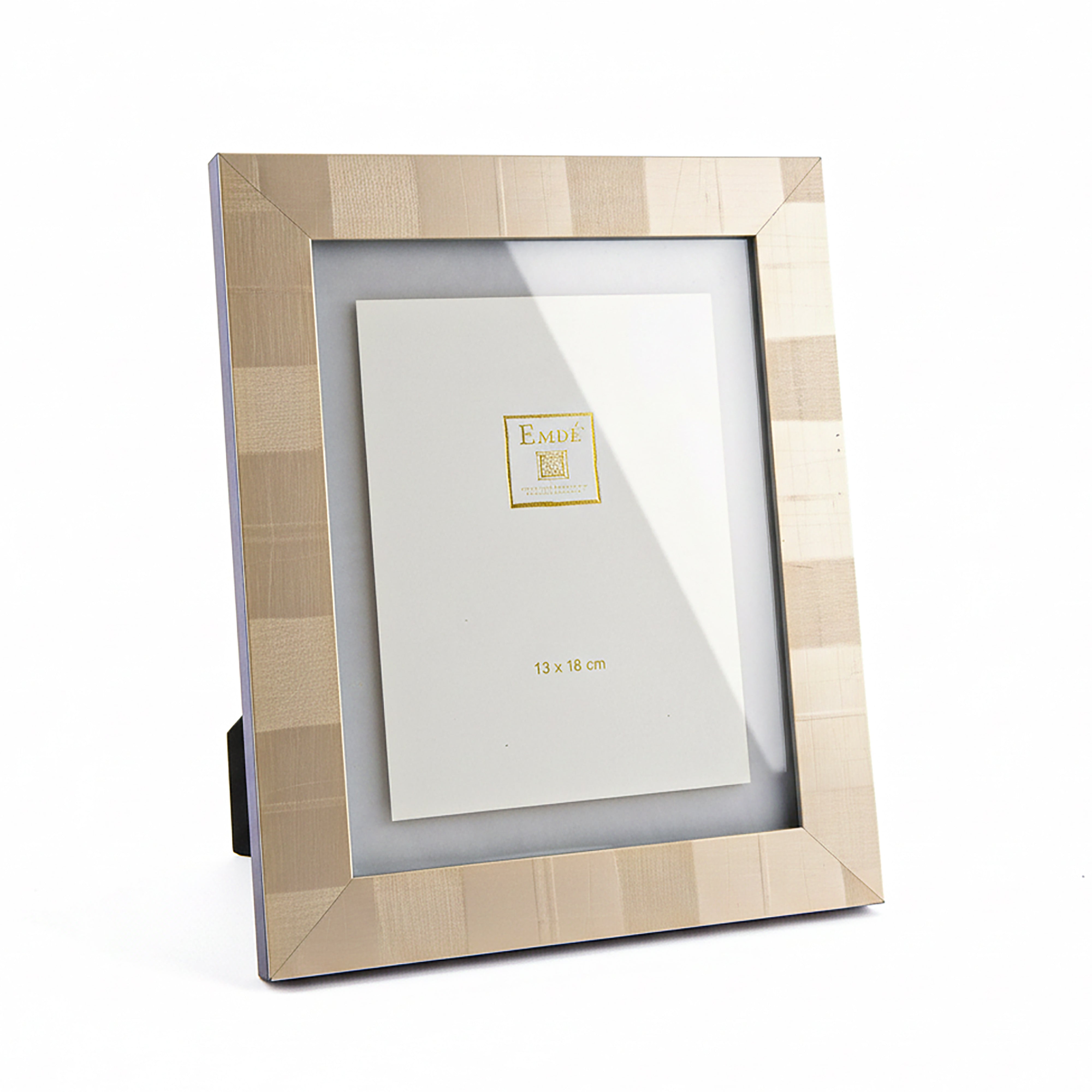 Emdé. Silver Wooden Picture Frame. Large Size