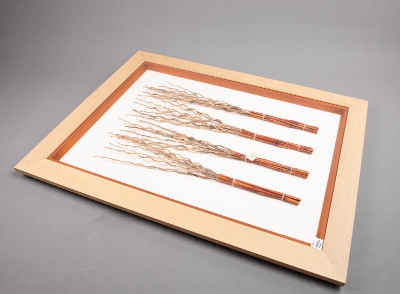 Emdé. Wood & Glass Tableau. Large Size