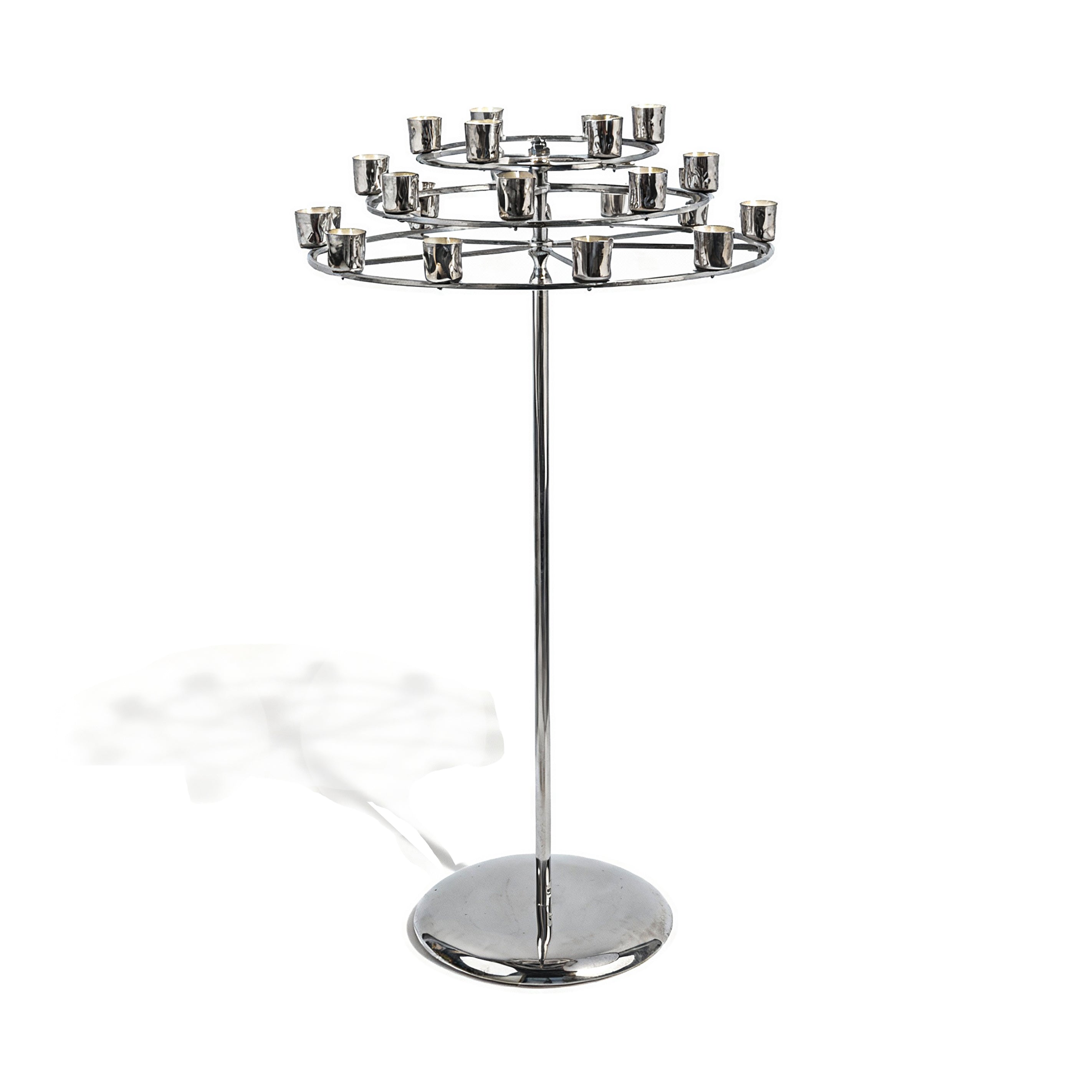VGnewtrend. Candle Holder Stand with Three Layers. Large Size