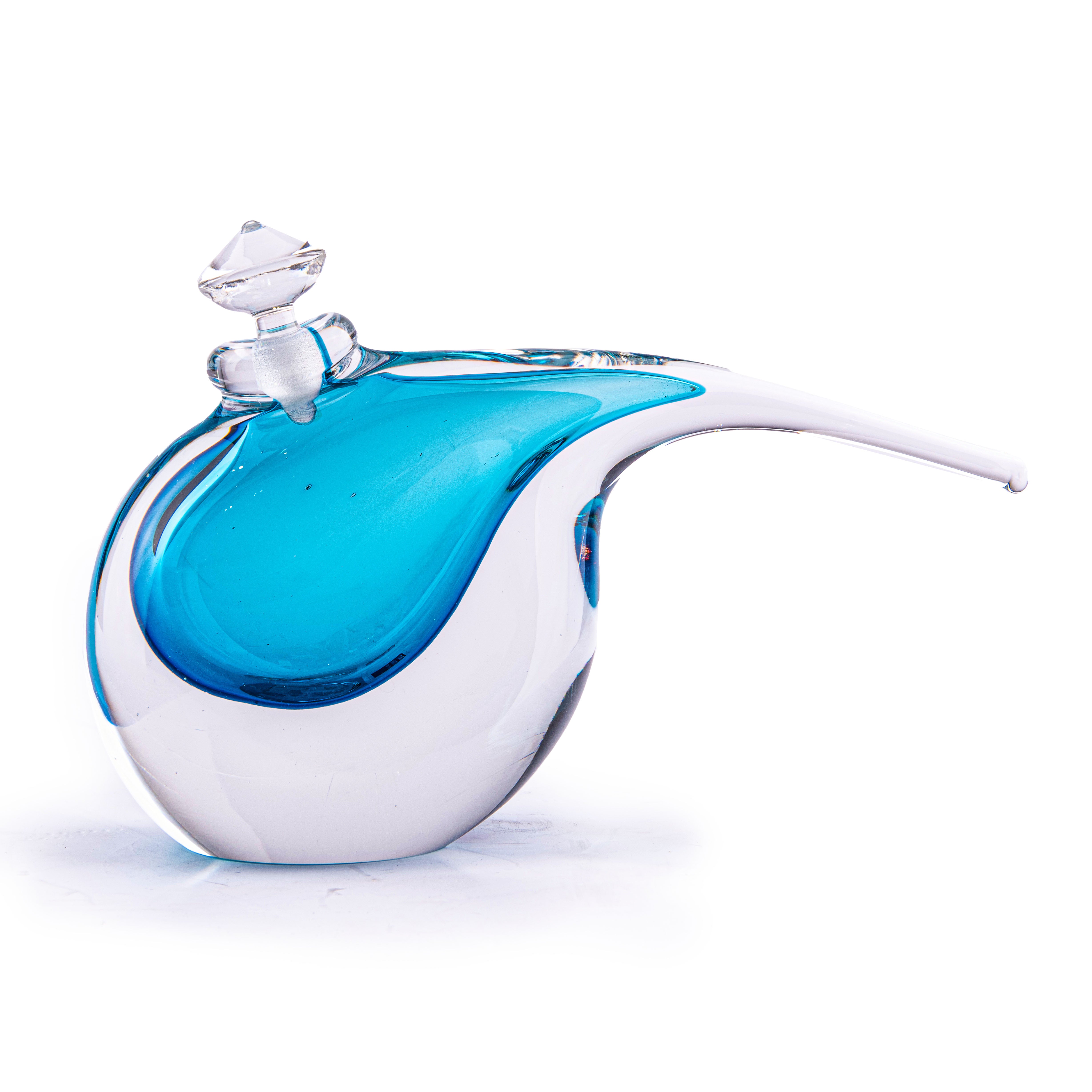 Stuart Akroyd Glass. Glass Perfume Bottle. 65 ML