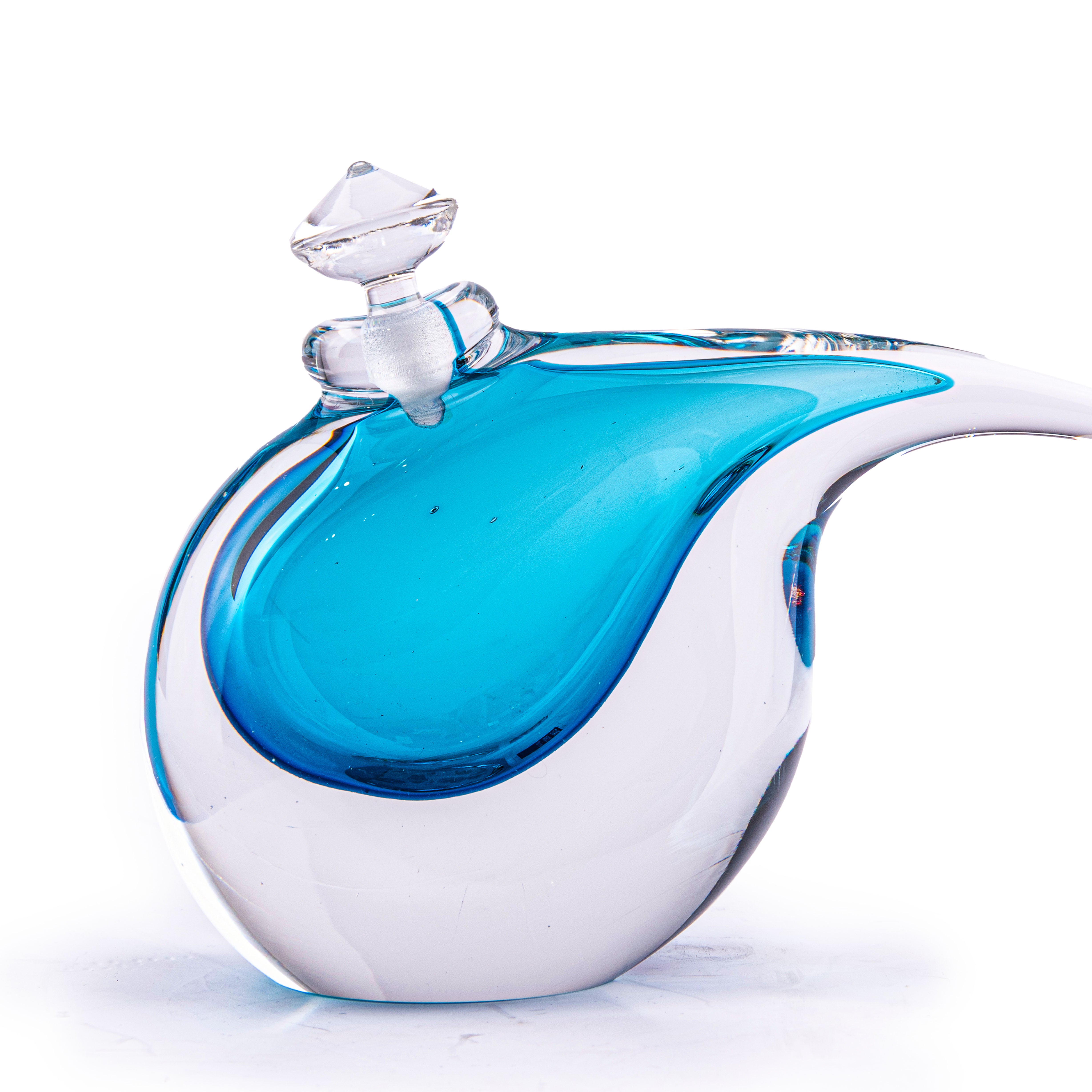 Stuart Akroyd Glass. Glass Perfume Bottle. 65 ML