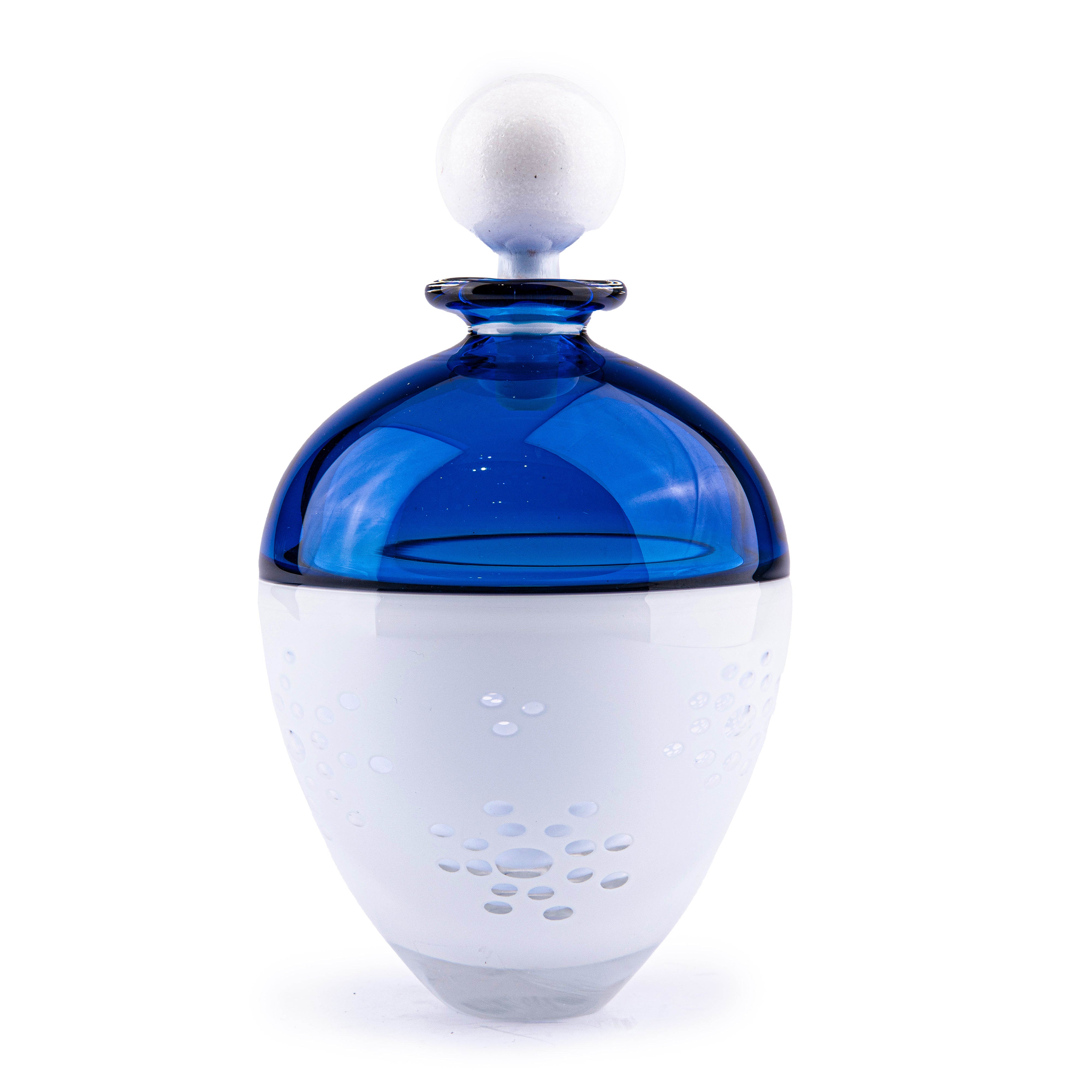 Stuart Akroyd Glass. Glass Perfume Bottle. 500 ML