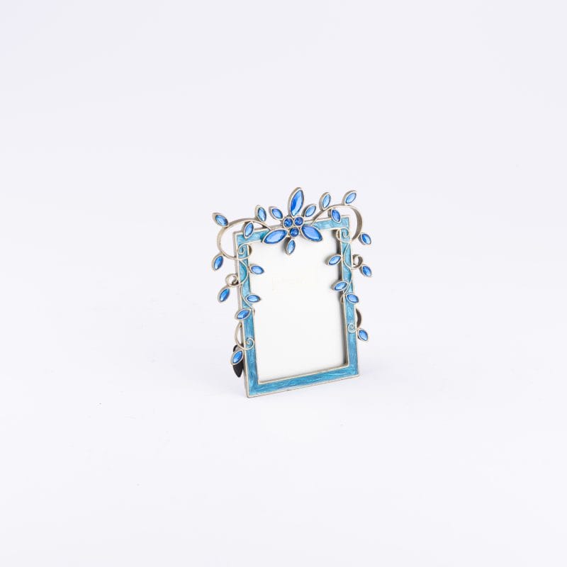 Addison Ross. Blue Diamante Picture Frame. Small Size