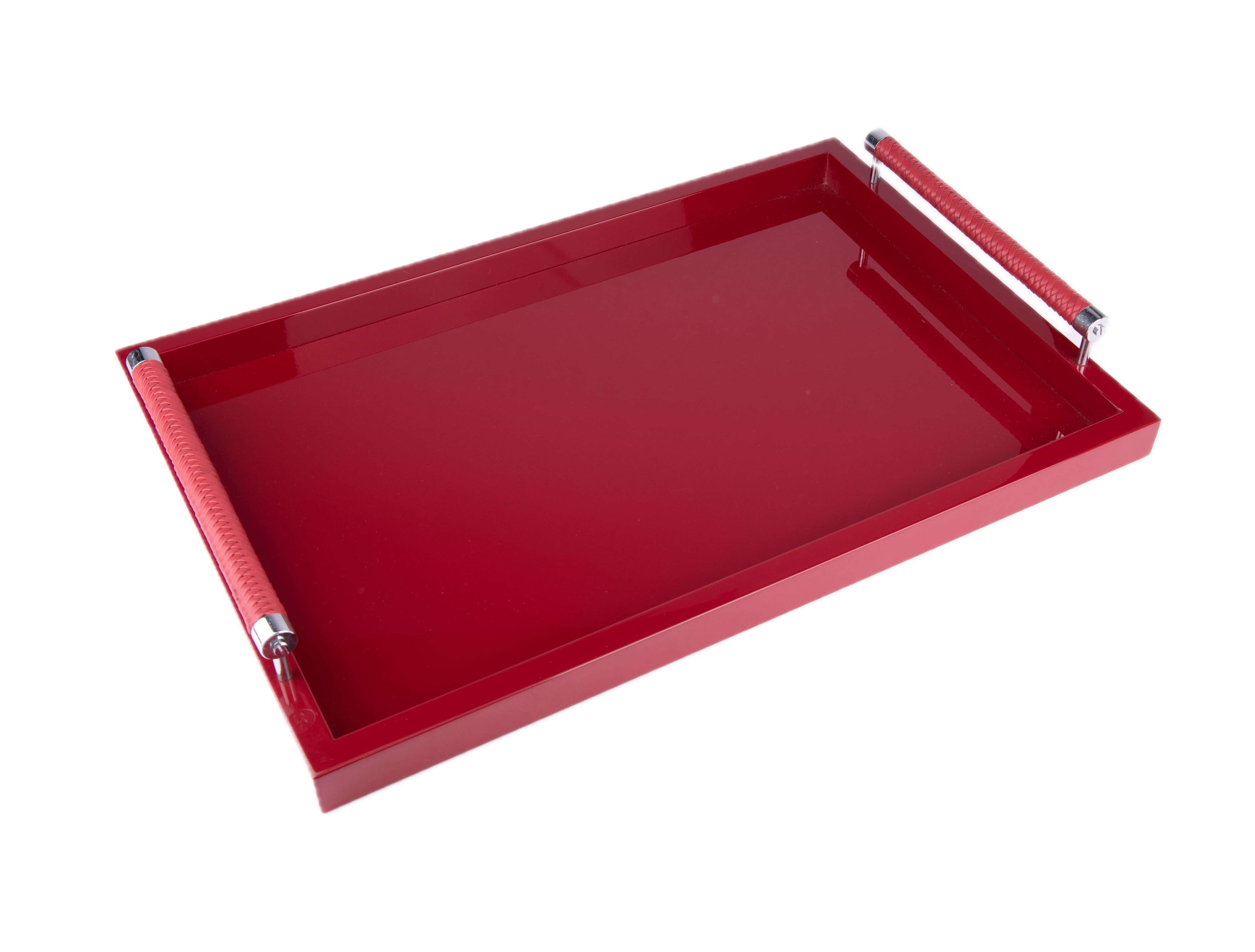 Riviere. Wooden Lacquered Tray