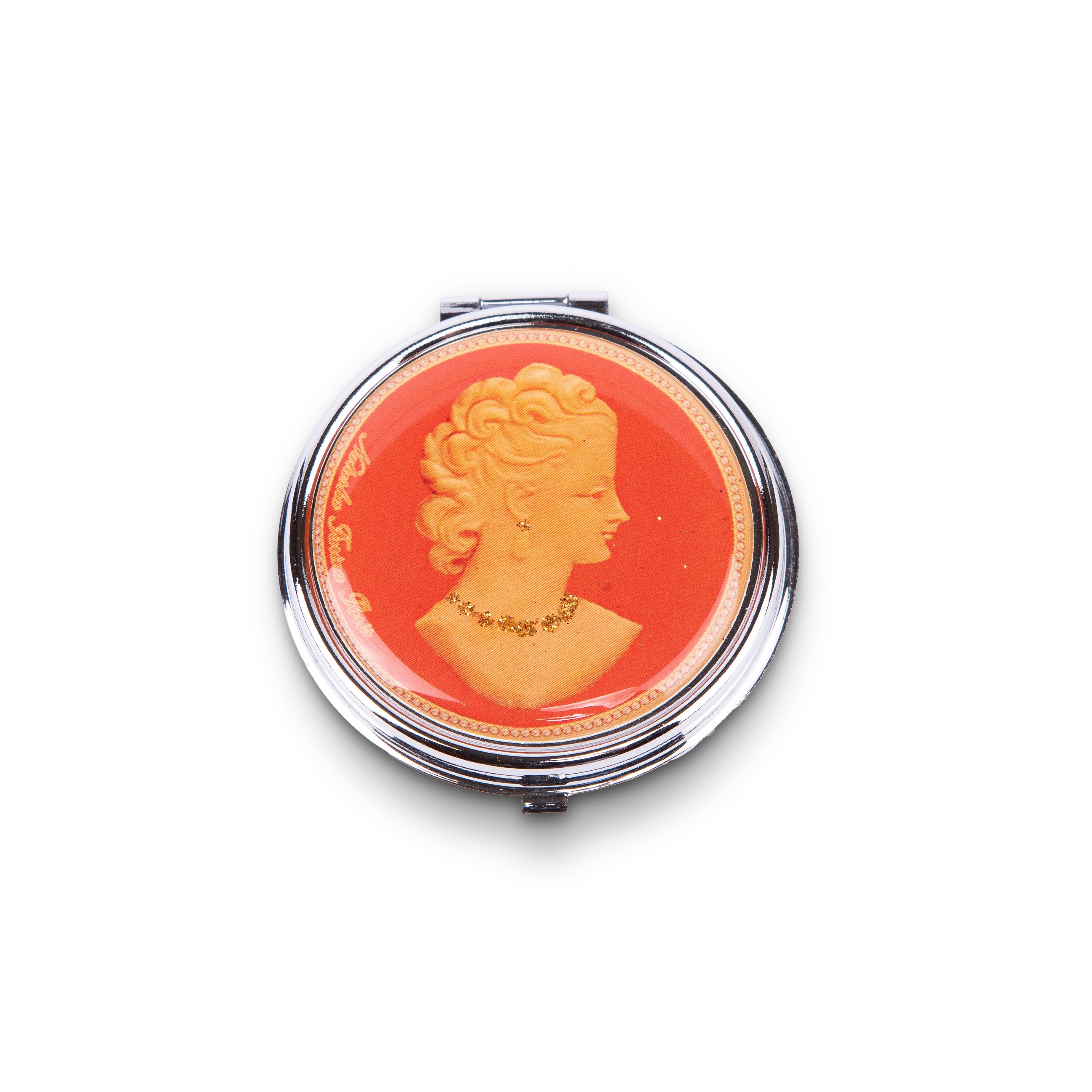 Natasha Farina Paris. Purse Ashtray in Cameo Design