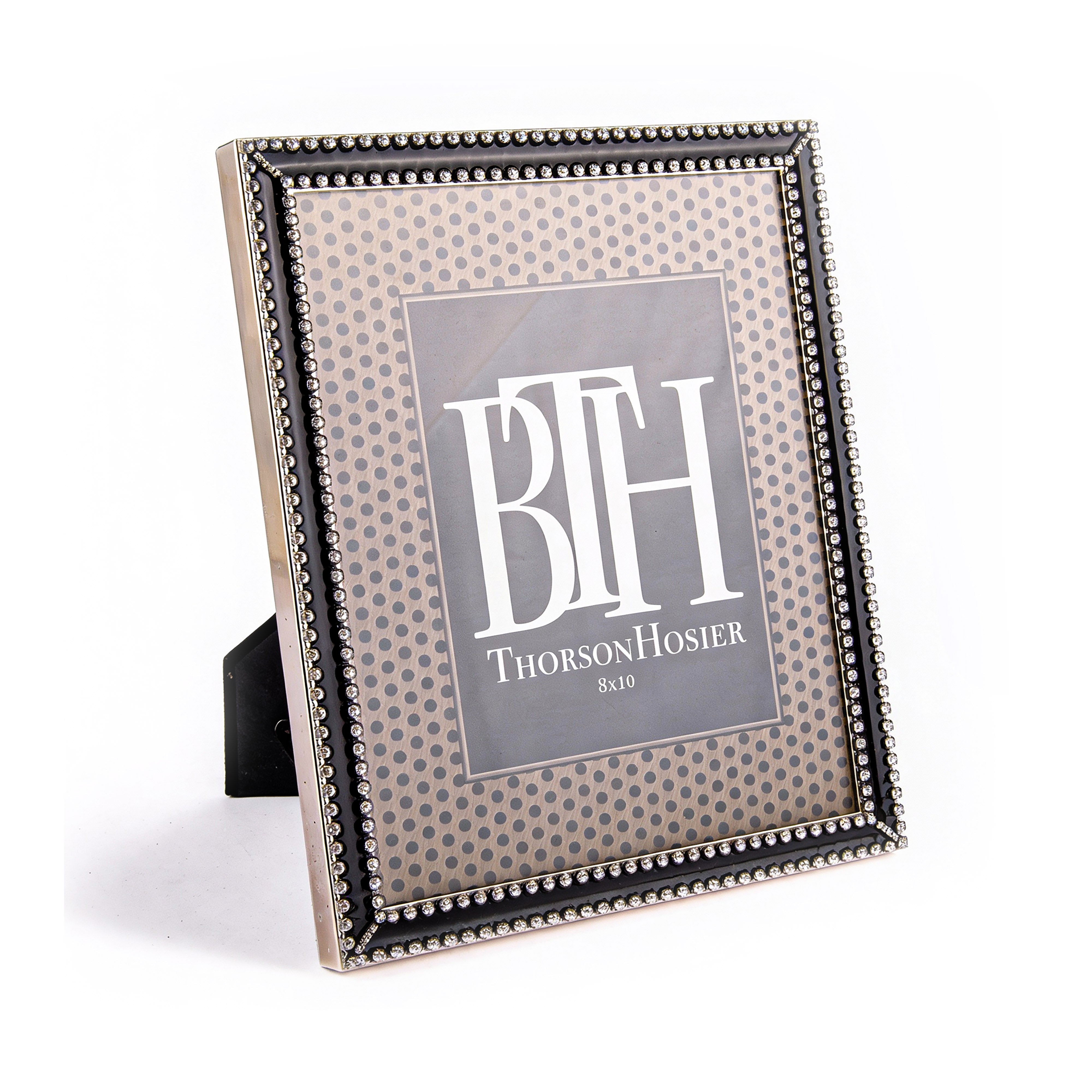 Thorson Hosier. Valencia Photo Frame Studded with Pure Crystals Available in 5 Colours.