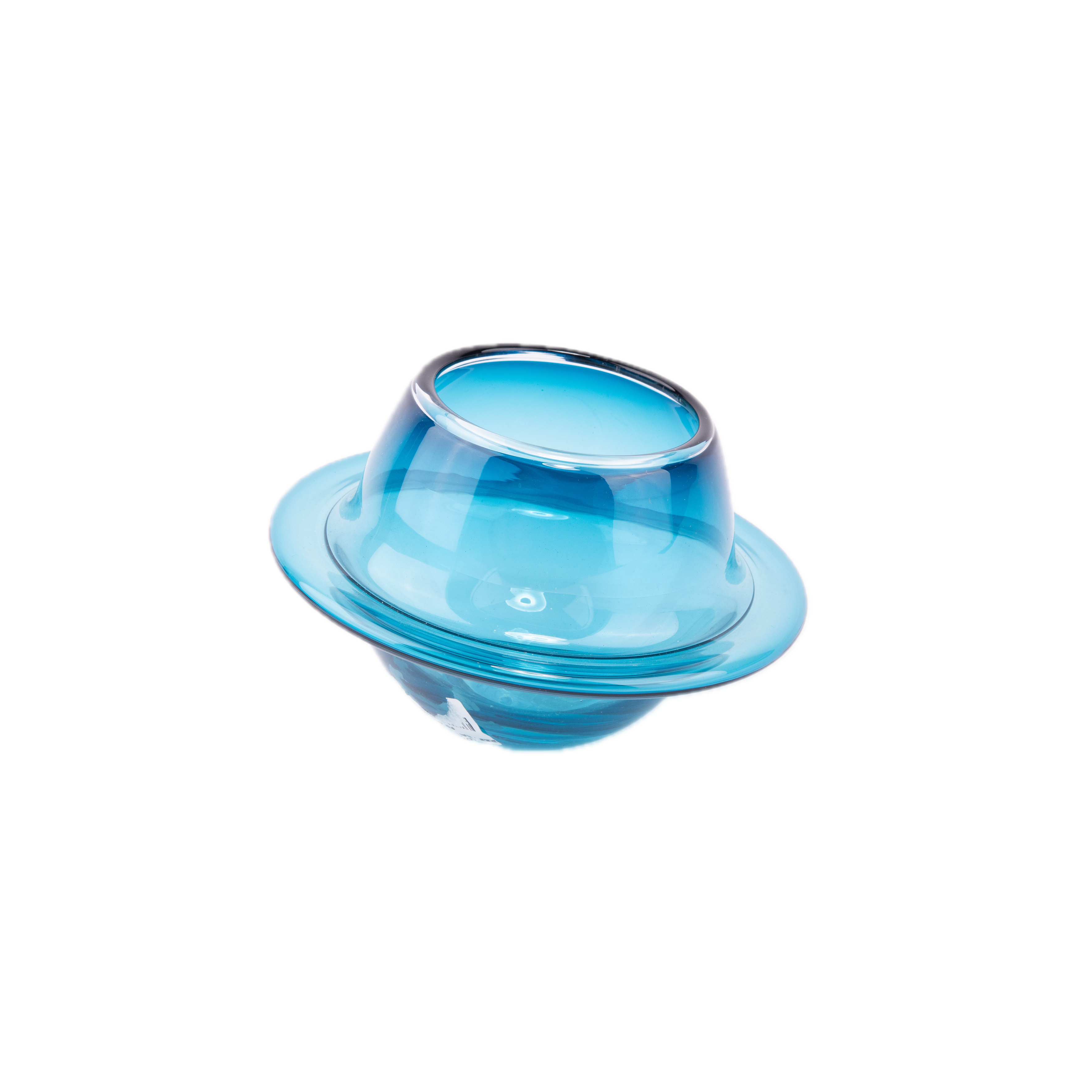 Moonlight & Roses. Glass Vase.