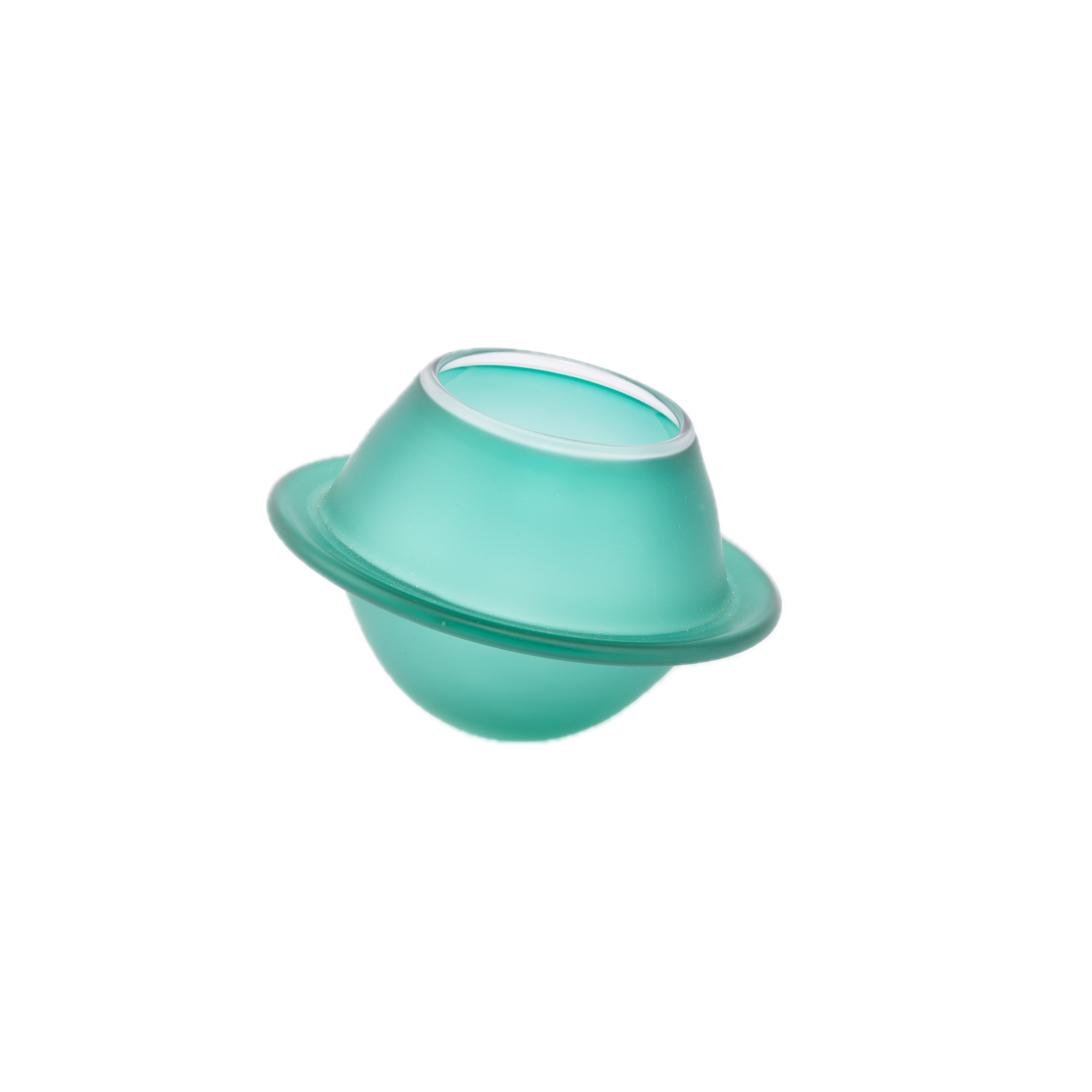 Moonlight & Roses. Glass Vase.