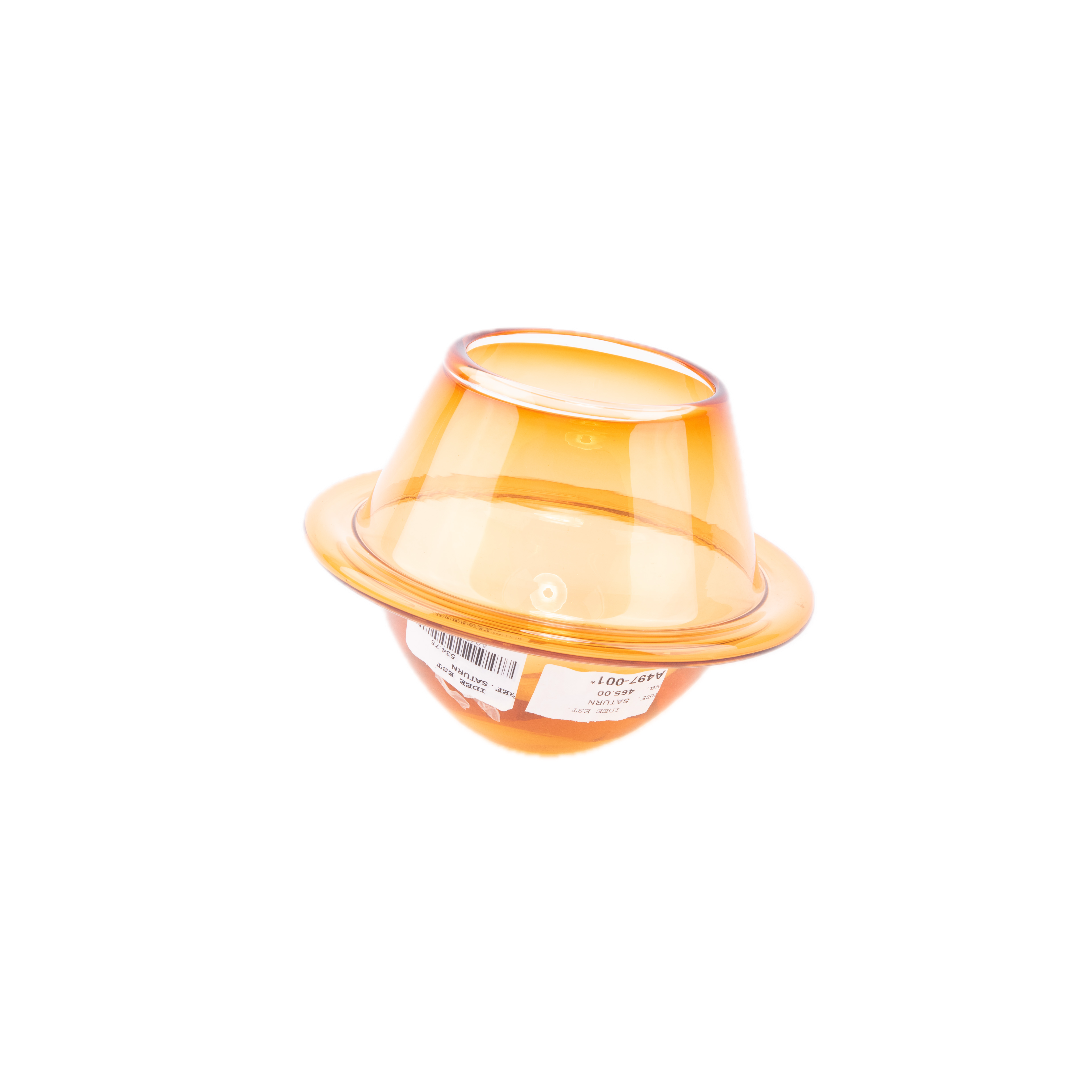 Moonlight & Roses. Glass Vase.