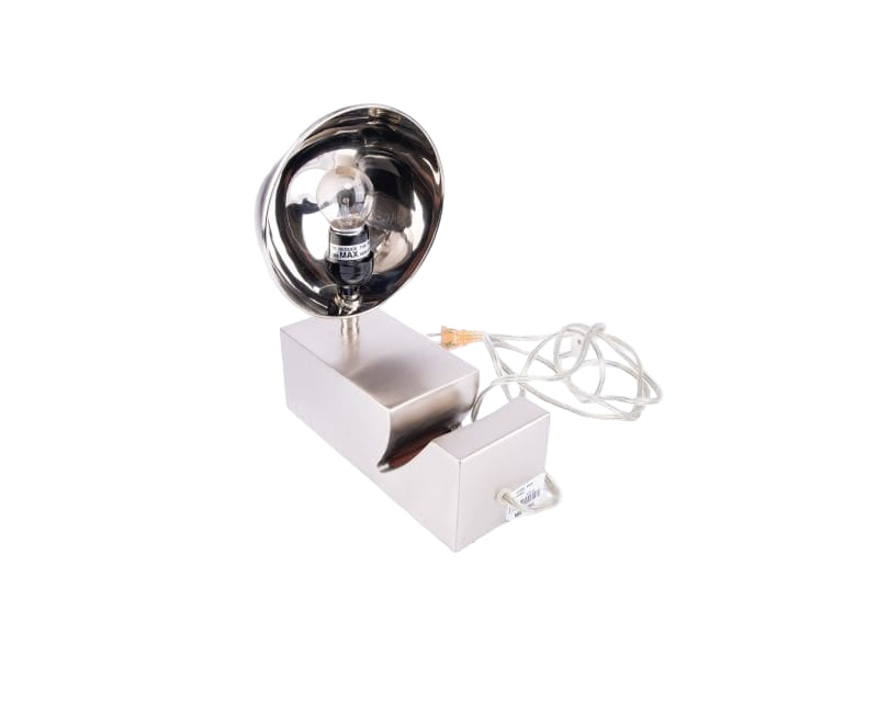 Global Views. Lamp Nickel Art Deco Modern