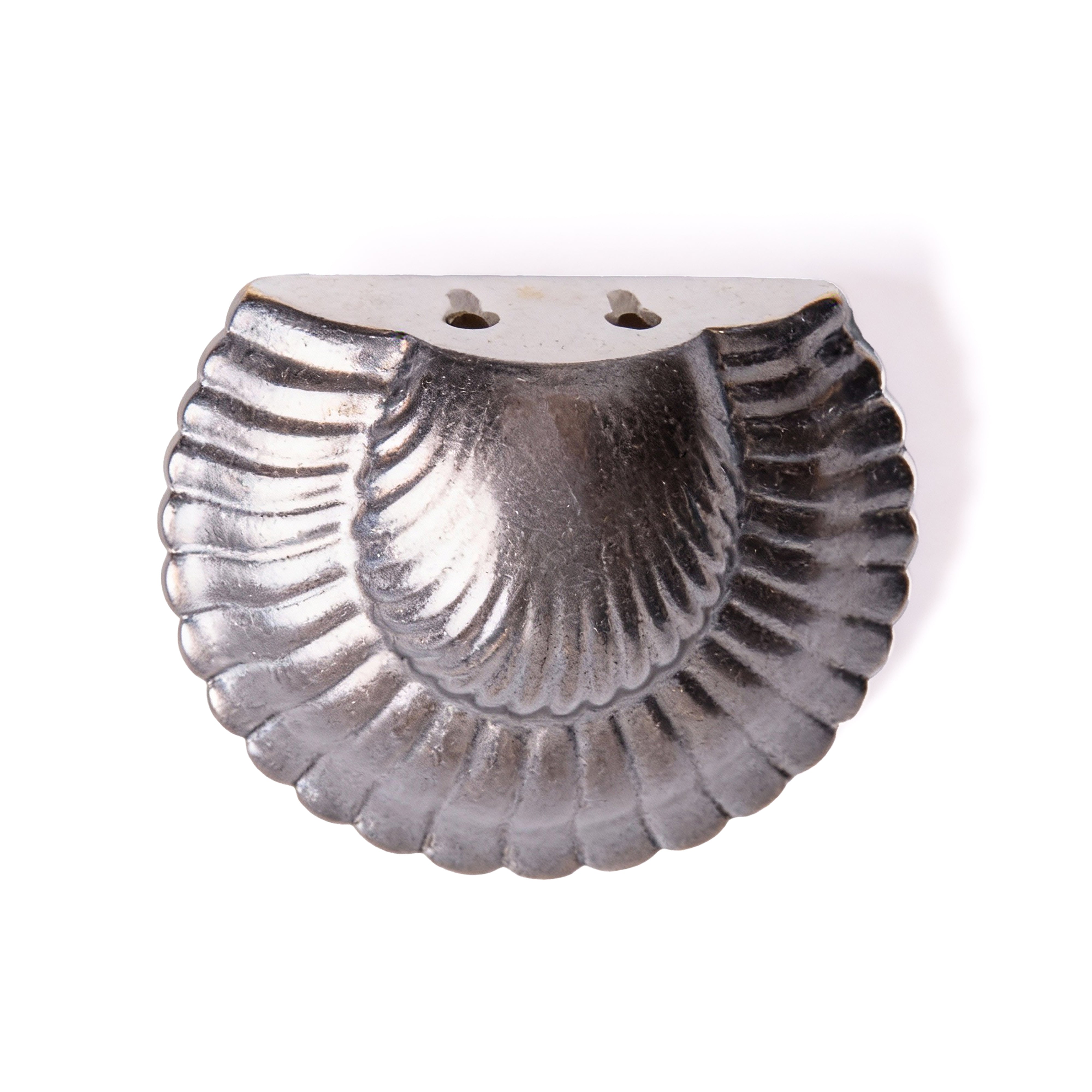 Global Views. Grey Porcelain Shell Shelf. Large Size