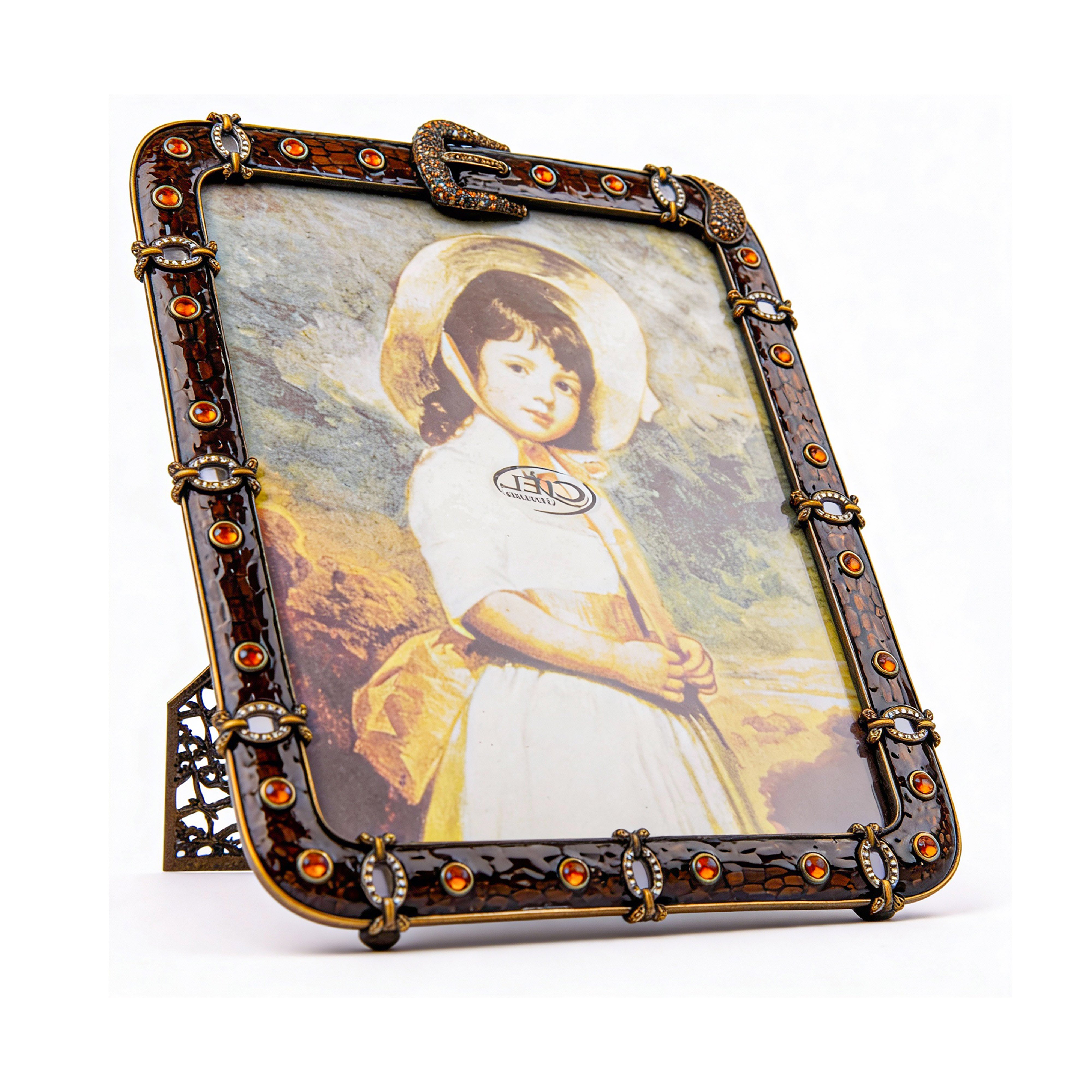 Jay Jayson's. Belt & Buckle Picture Frame. Medium Size