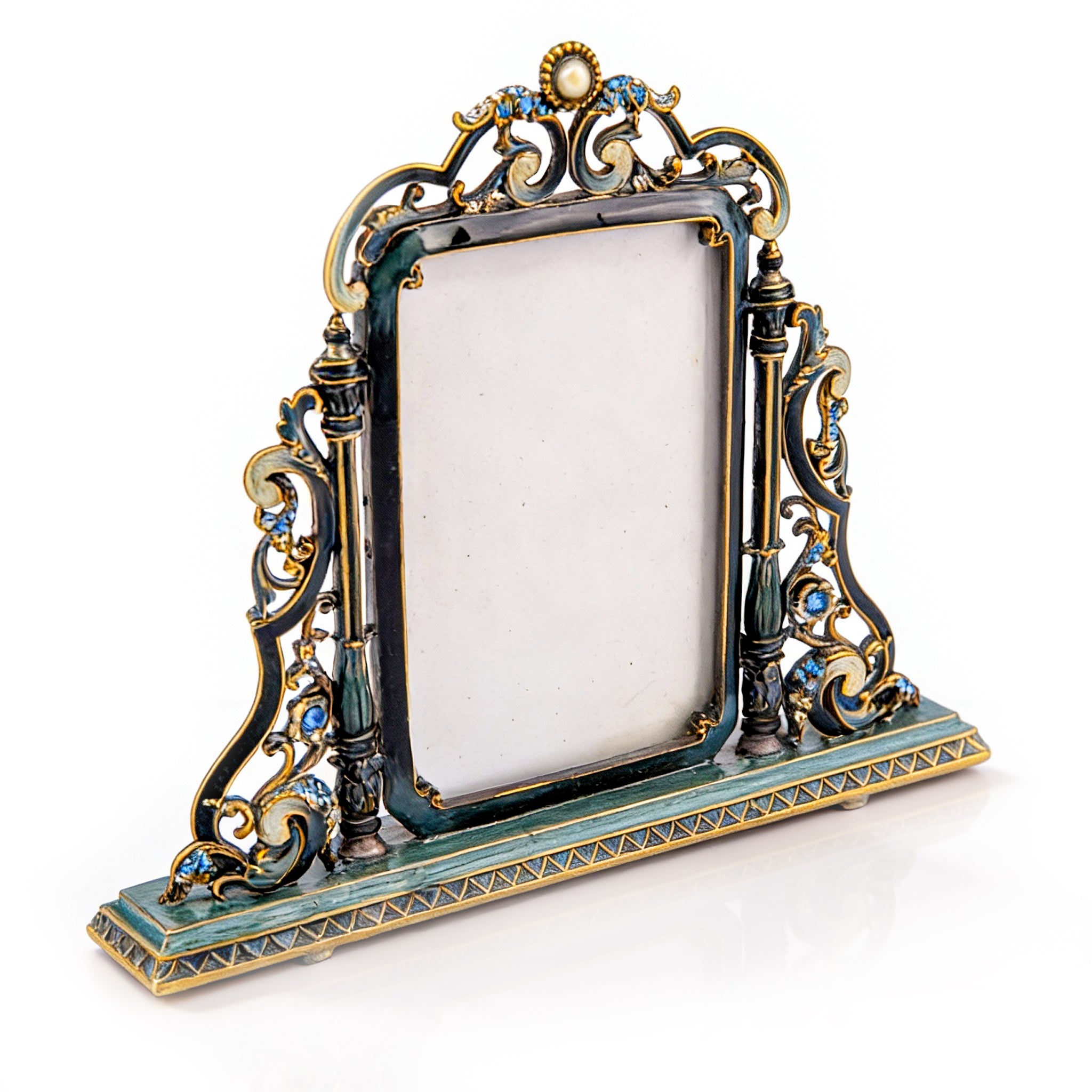 Jay Jayson's. Picture Frame Studded with Swarovski. Medium Size