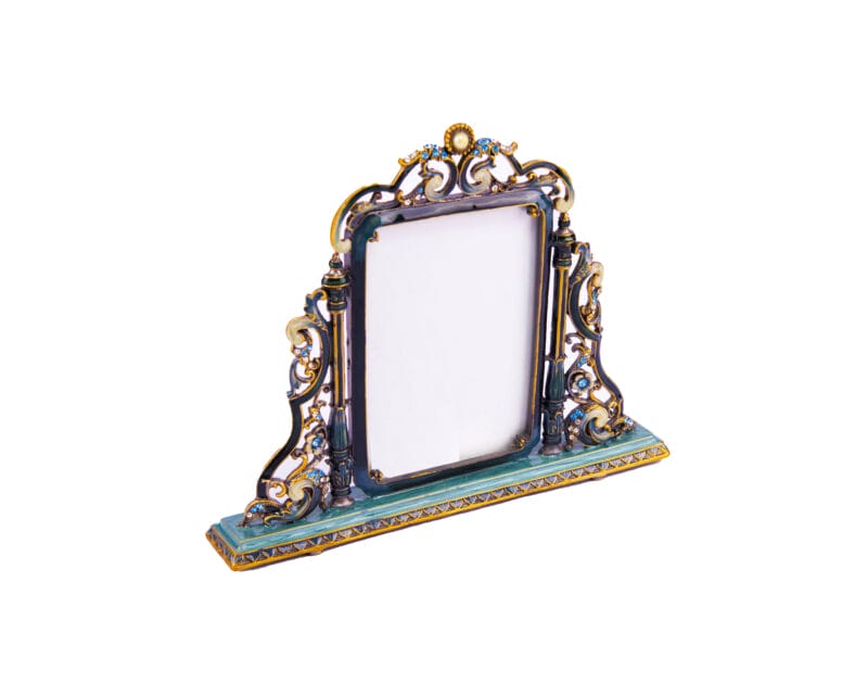 Jay Jayson's. Picture Frame Studded with Swarovski. Medium Size