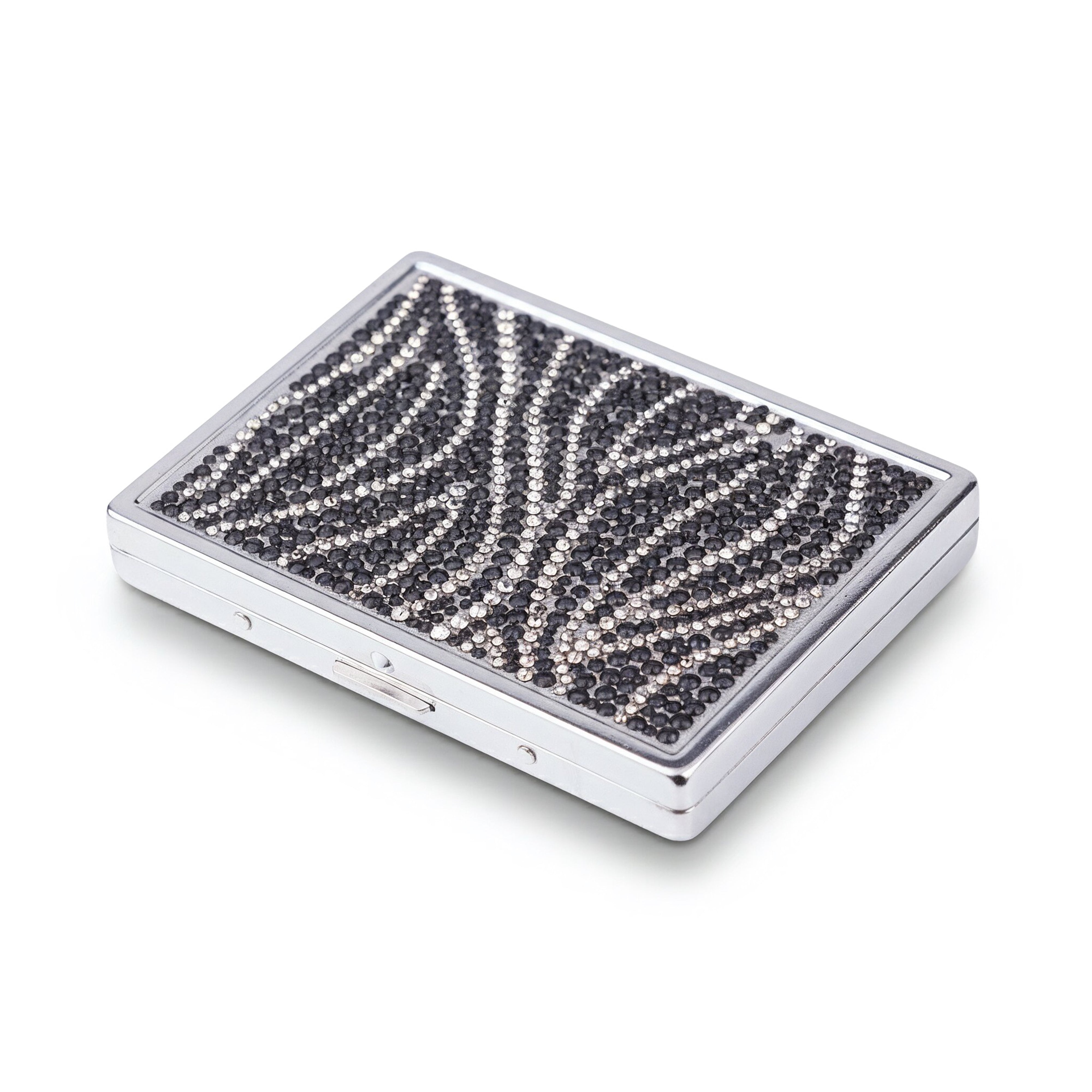 Jay Jayson's. Cigarette Case Studded with Crystals. Small Size